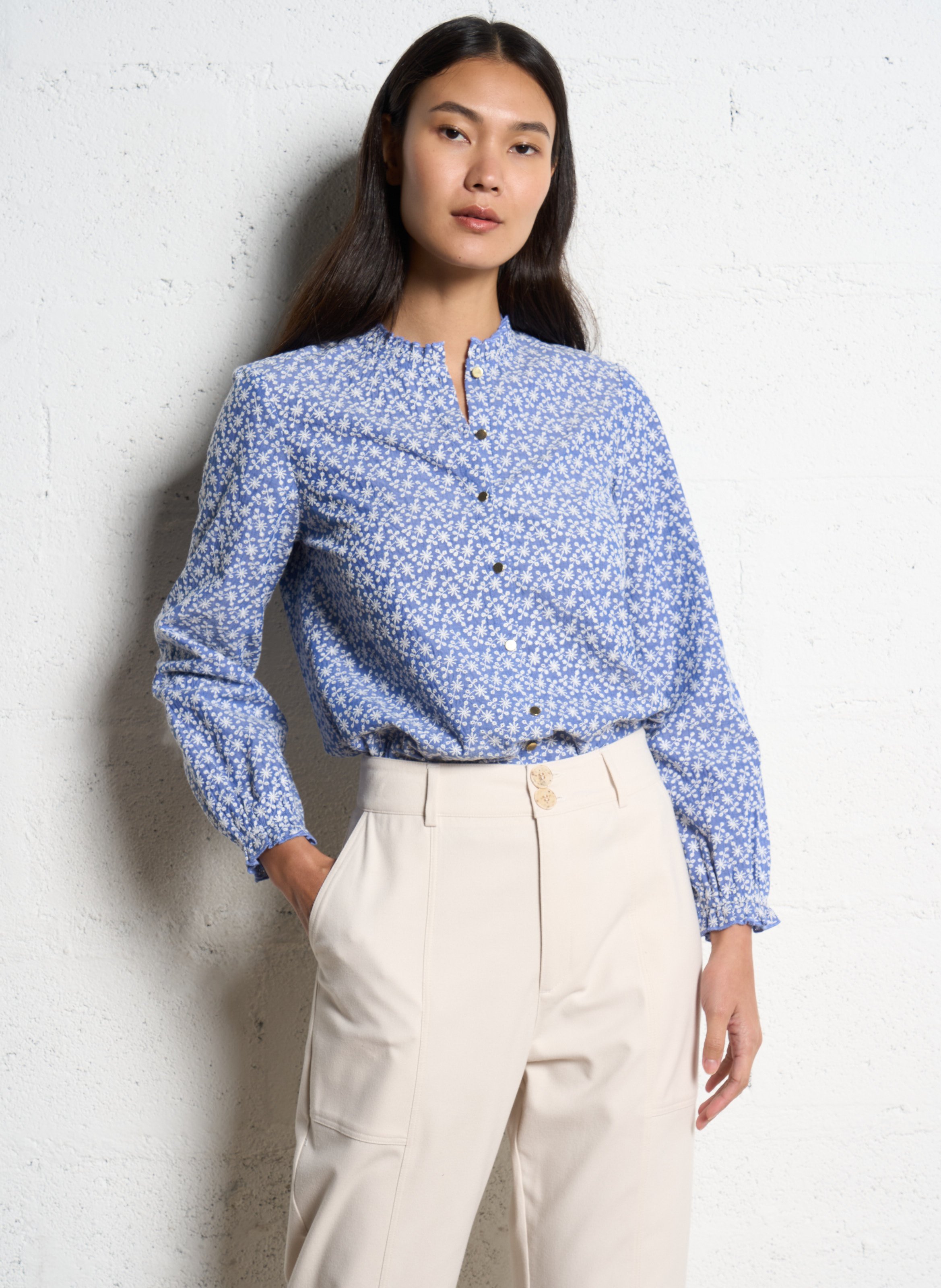 Colonel plain shirt I CODE Blue