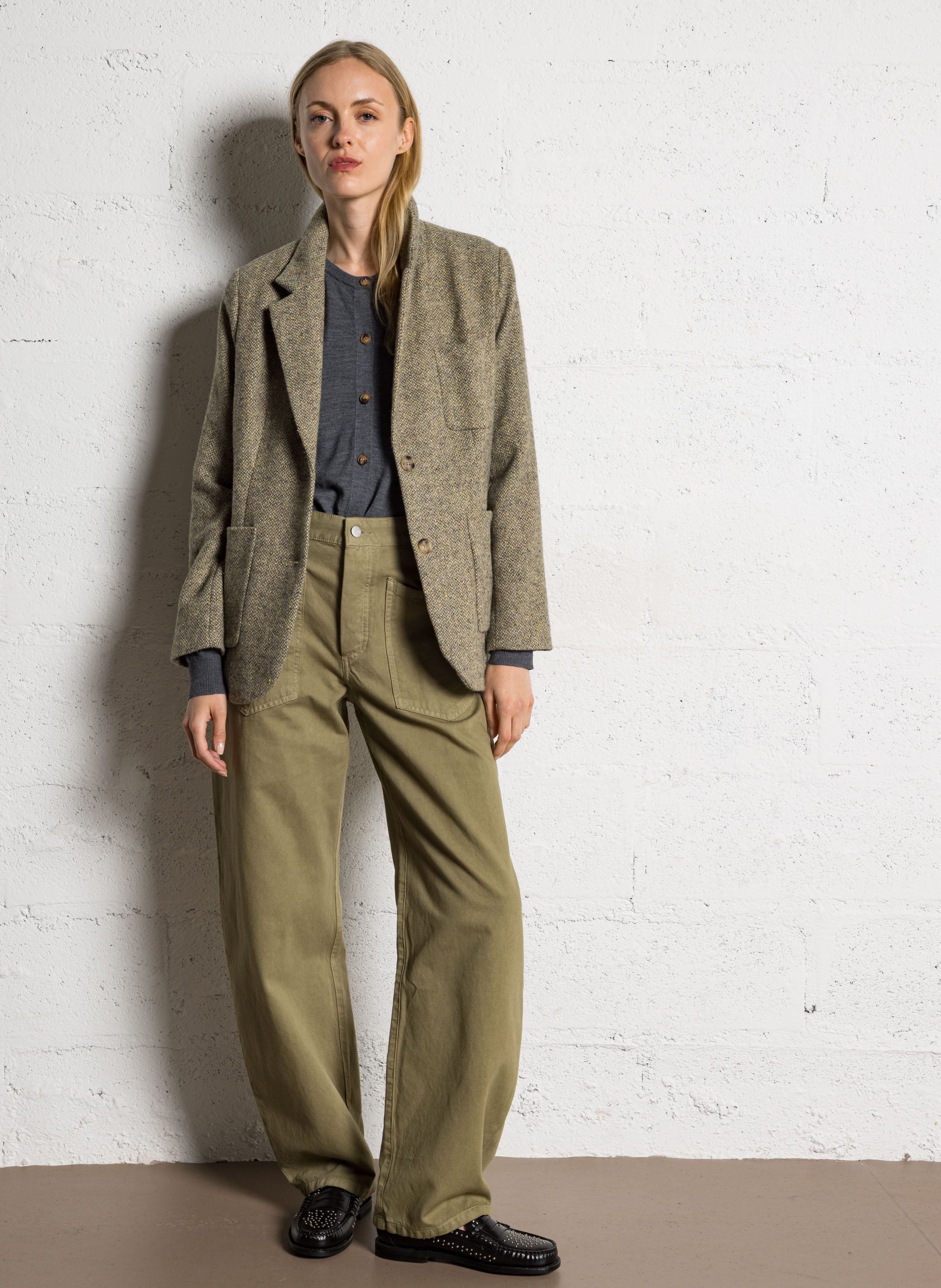 Anliegender Blazer JC SOPHIE Grun