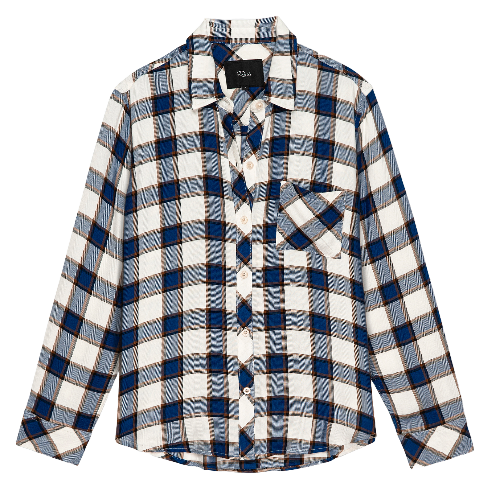 Straight checked shirt RAILS Multicolored