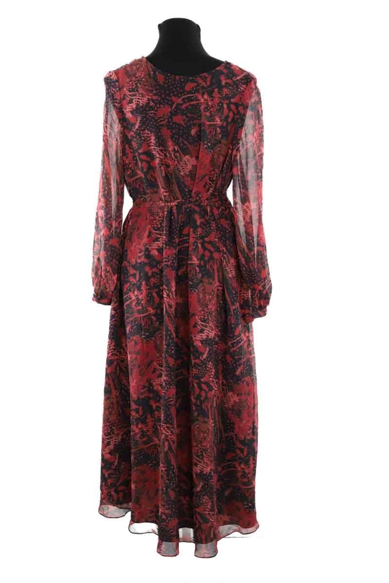Burgundy dress IRO - Seconde Main Red