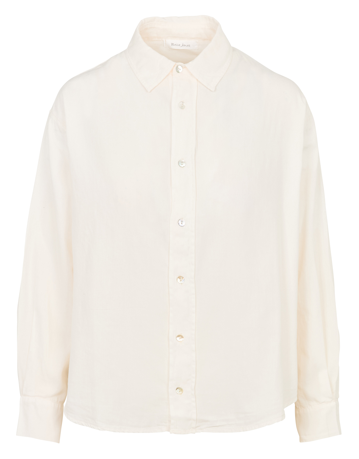 Colonel plain shirt BELLA JONES White