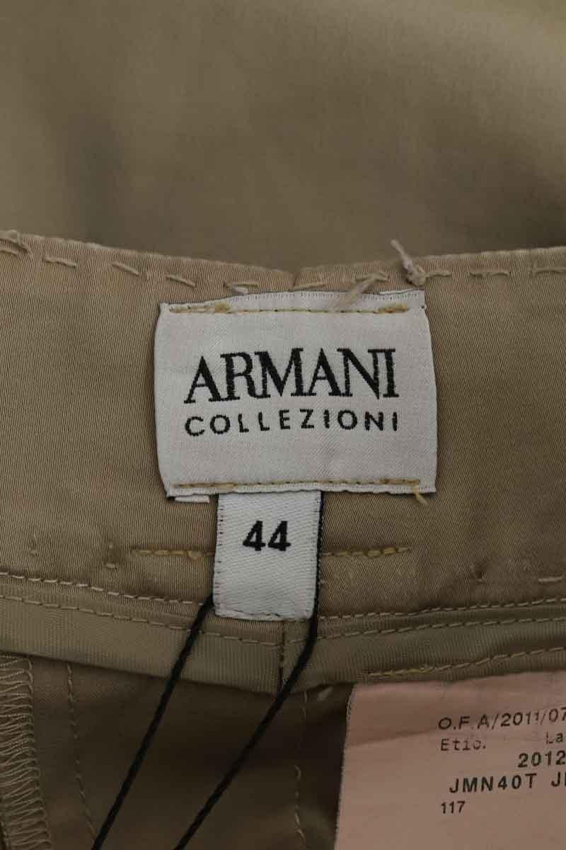 Cotton skirt ARMANI - SECONDE MAIN Beige
