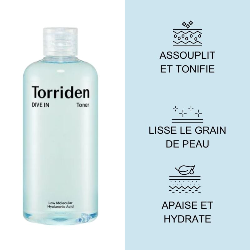DIVE IN - TONING LOTION WITH LOW MOLECULAR WEIGHT HYALURONIC ACID TORRIDEN No color