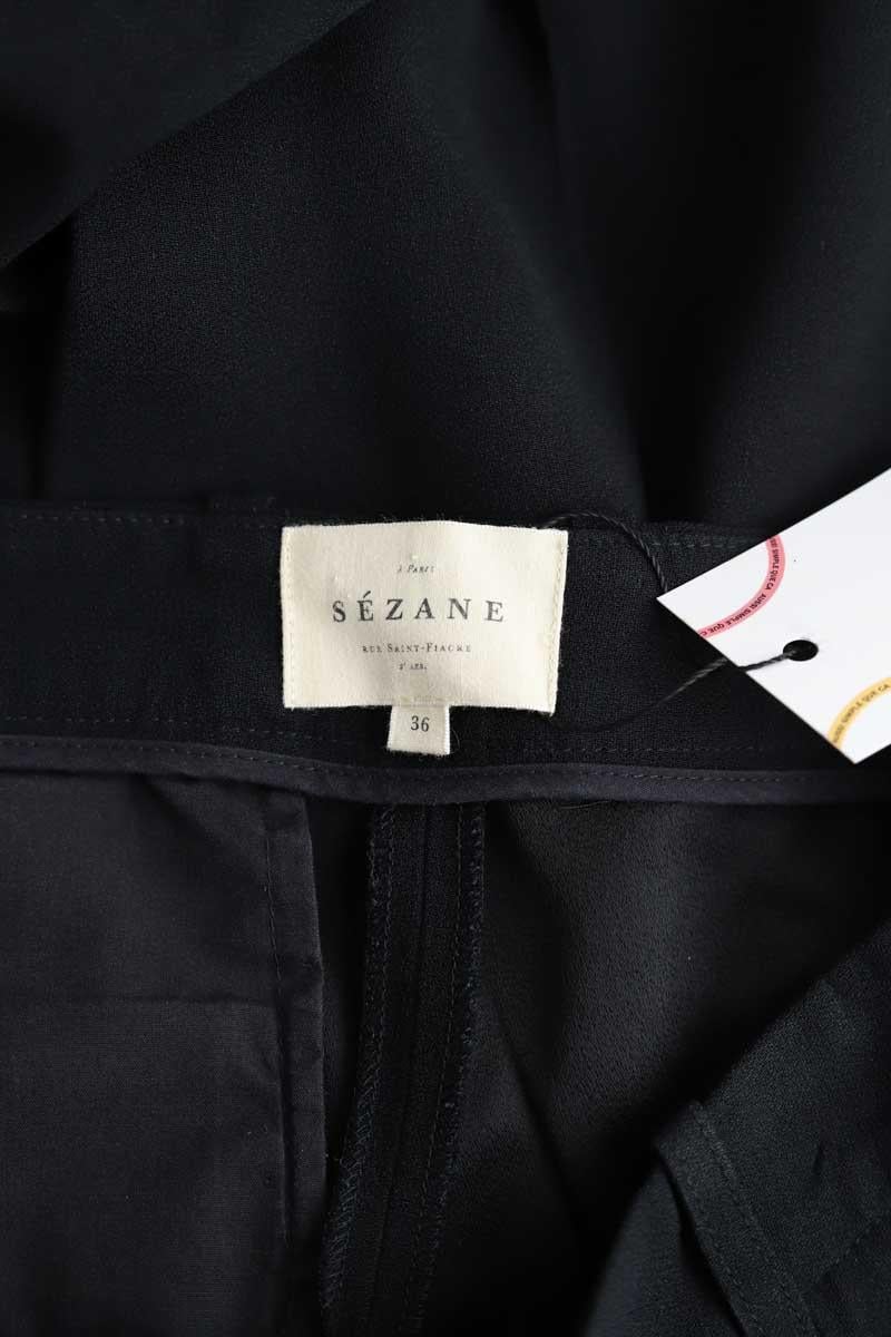 Carrot trousers SEZANE - Seconde main Black