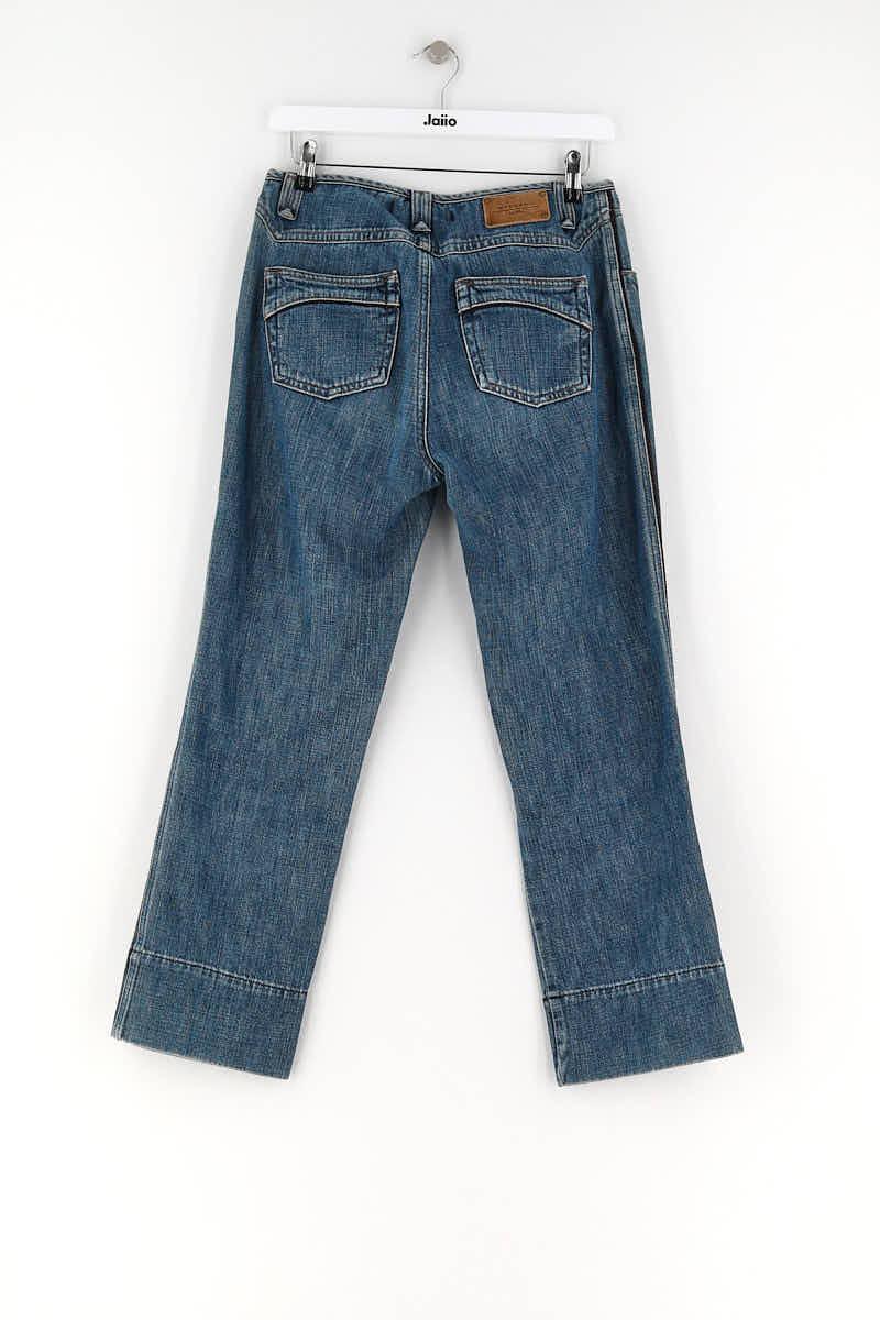 - Straight-leg jeans
- 5 pockets
- Straight cut
- Faded effect MAX MARA - Seconde Main Blue