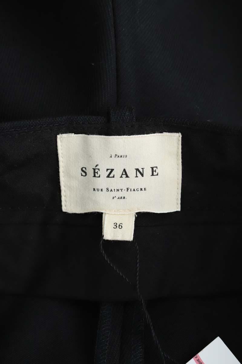 Carrot trousers SEZANE - Seconde main Black