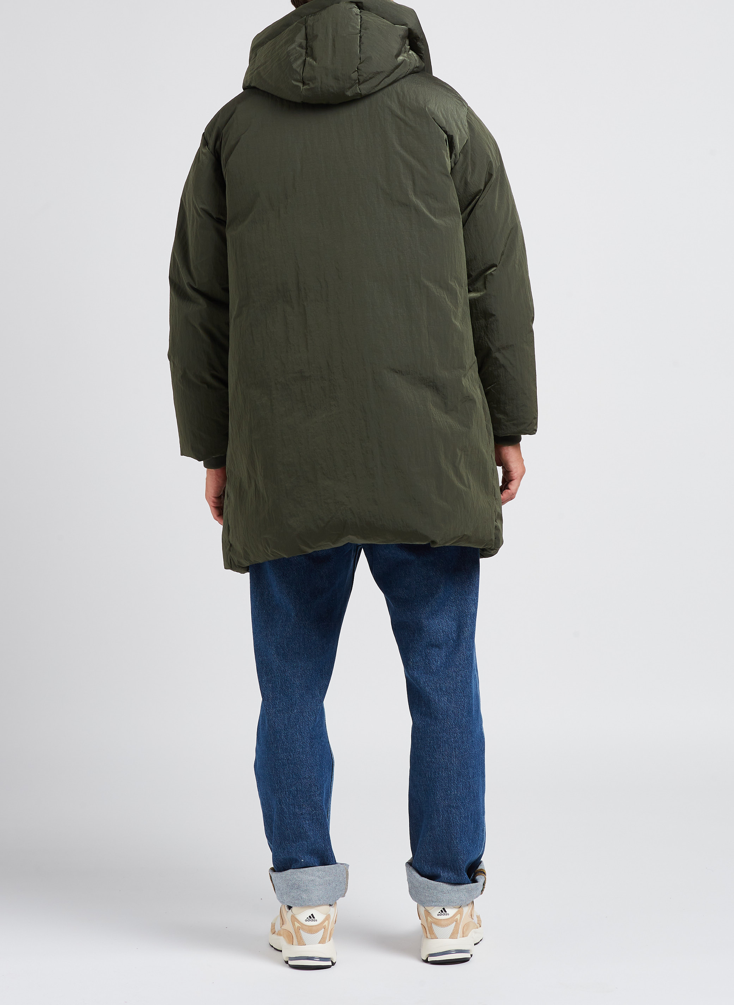 Manteau matelassé à capuche  GERTRUDE Vert
