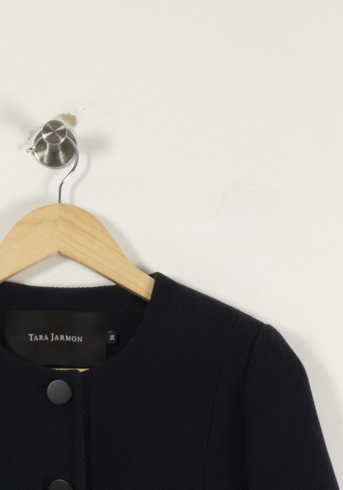 Long coat TARA JARMON - Seconde Main Blue