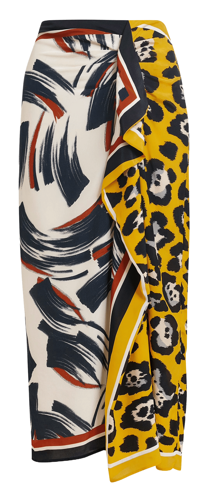Long printed skirt ESSENTIEL ANTWERP Multicolored
