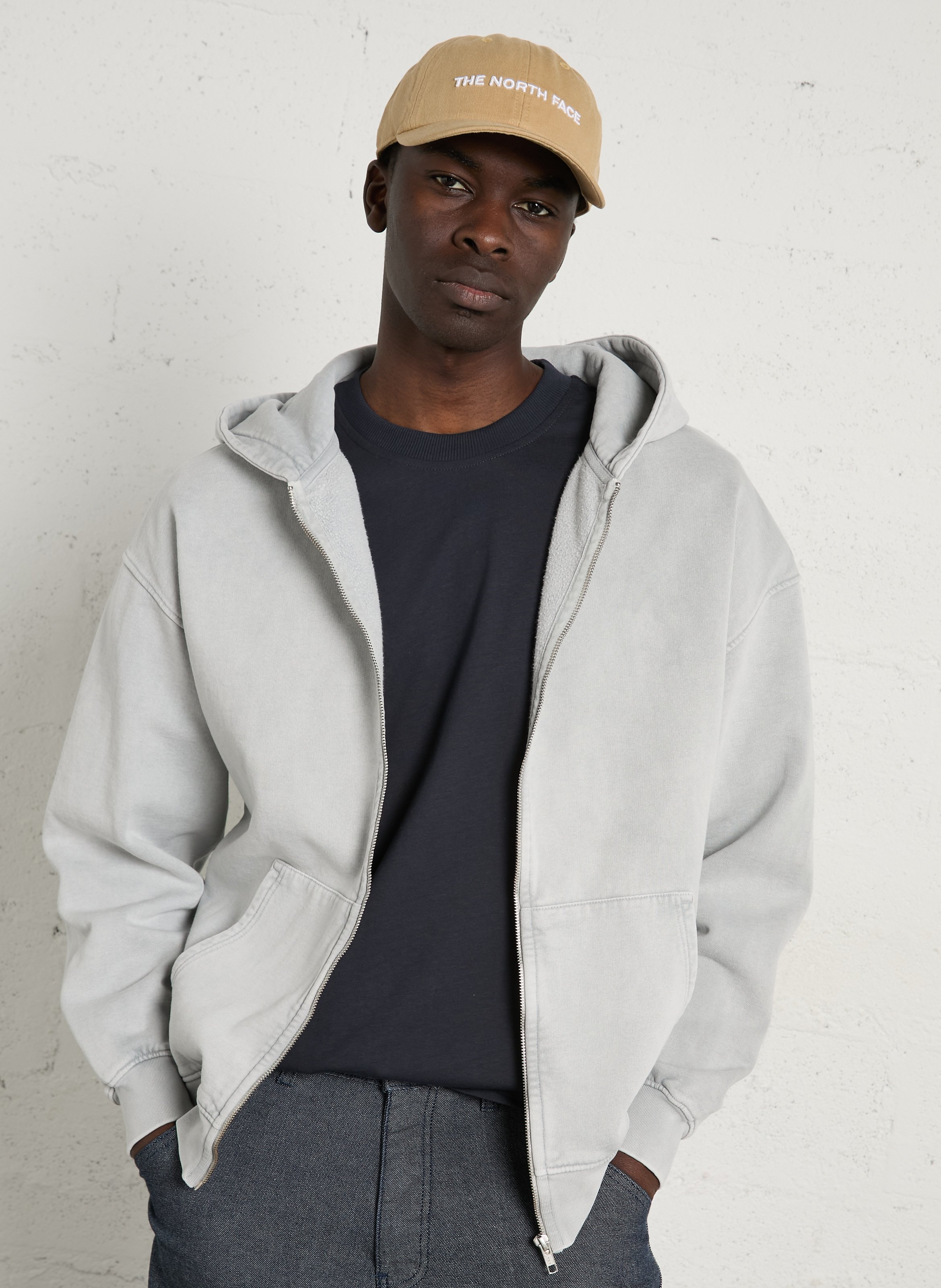 Cotton zipped hooded sweatshirt COLORFUL STANDARD