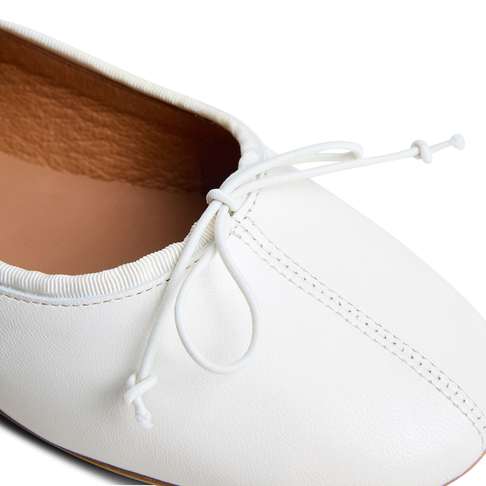 Ballerinas - Leder JONAK Weiss