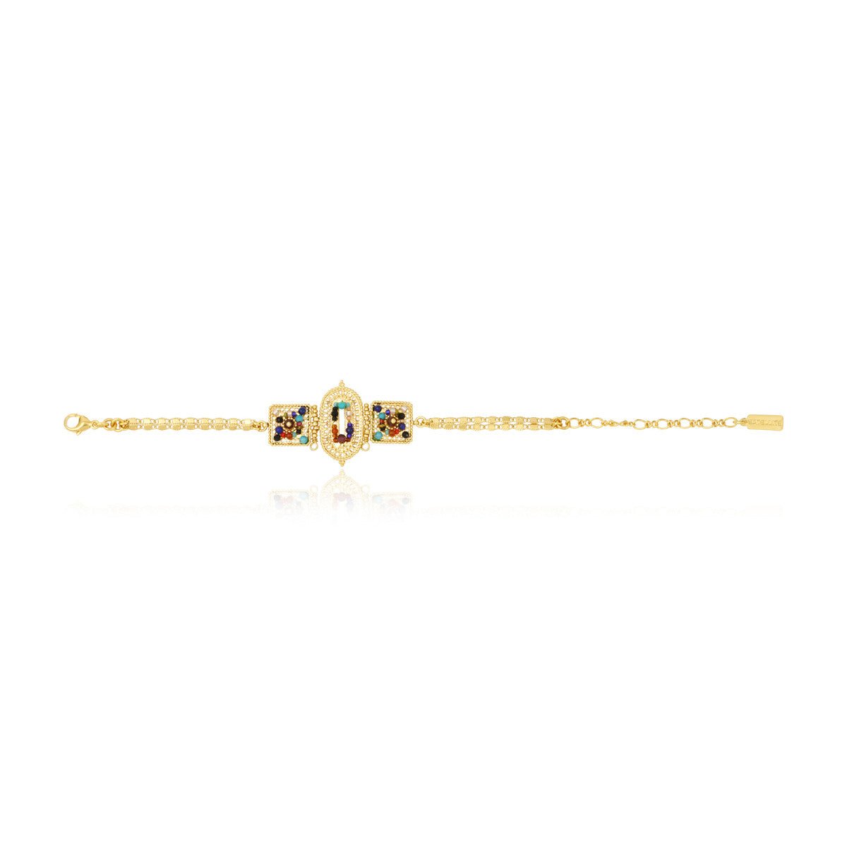 Fine bracelet   gold-plated SATELLITE PARIS Multicolored