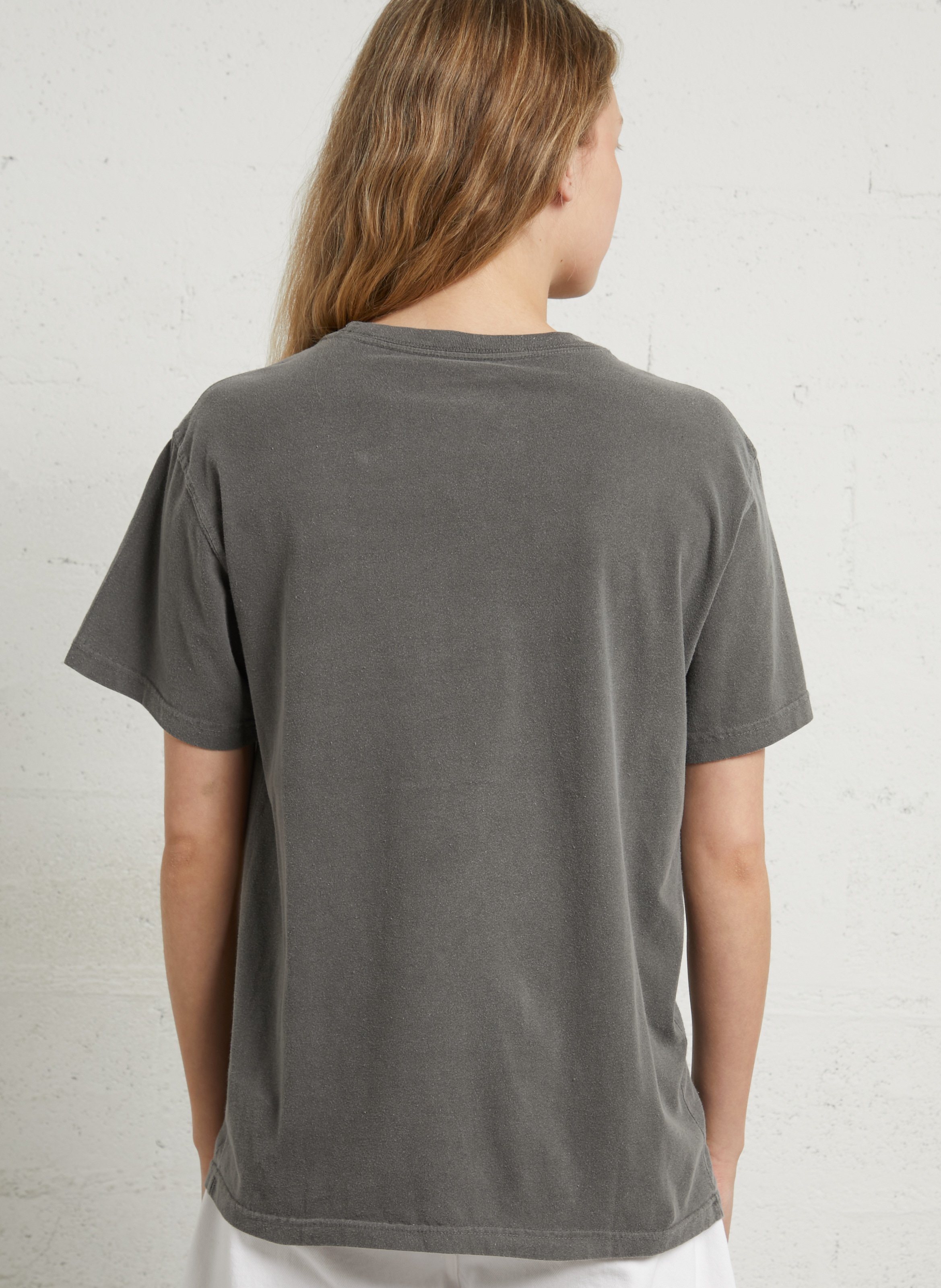 Weite High Waist Jeans aus Baumwoll-Mix BERENICE Weiss