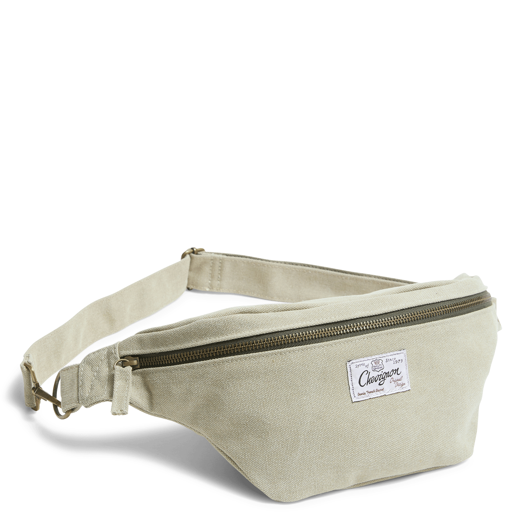 Sac banane en coton CHEVIGNON Vert