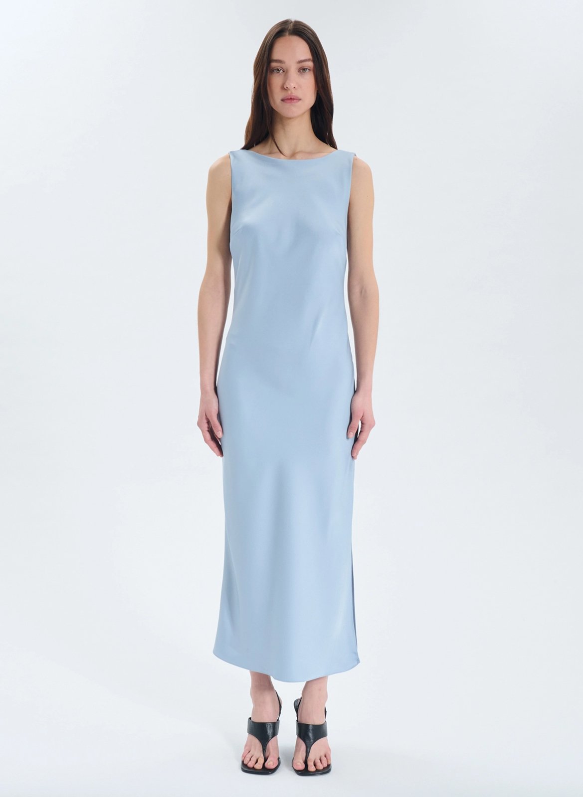 Robe longue col bateau  ZAPA