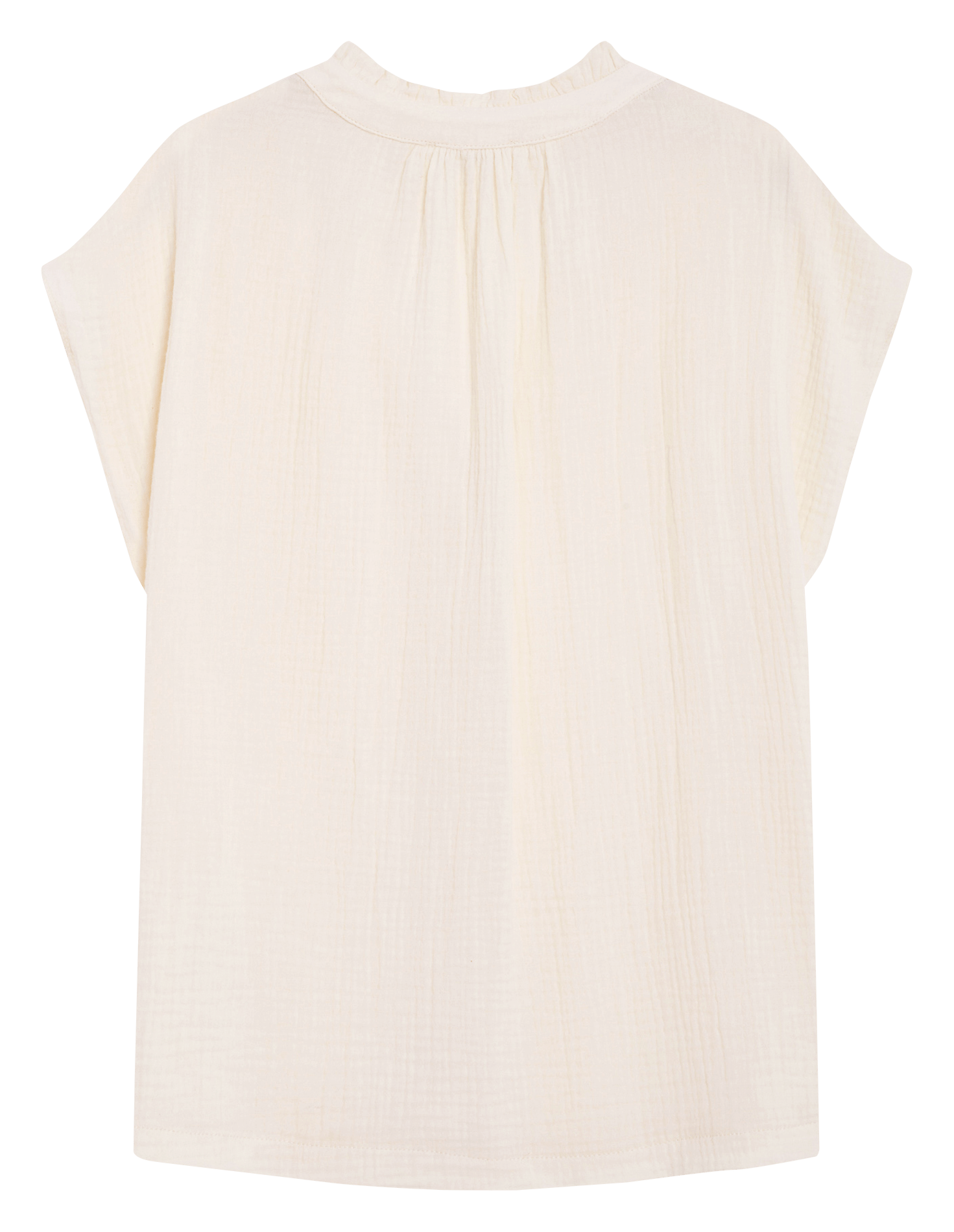 Cotton tunic top GRACE ET MILA White