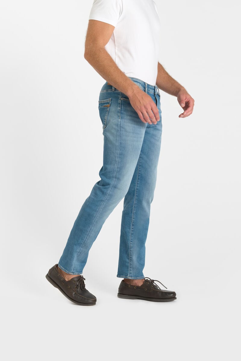 Straight jogger jeans 800/12 regular, length 34 LE TEMPS DES CERISES Blue