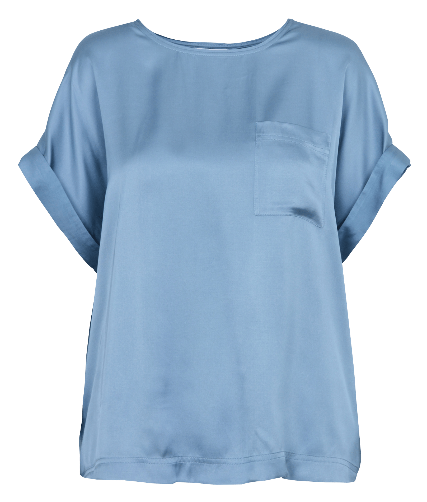 Oversized satin t-shirt ZAPA
