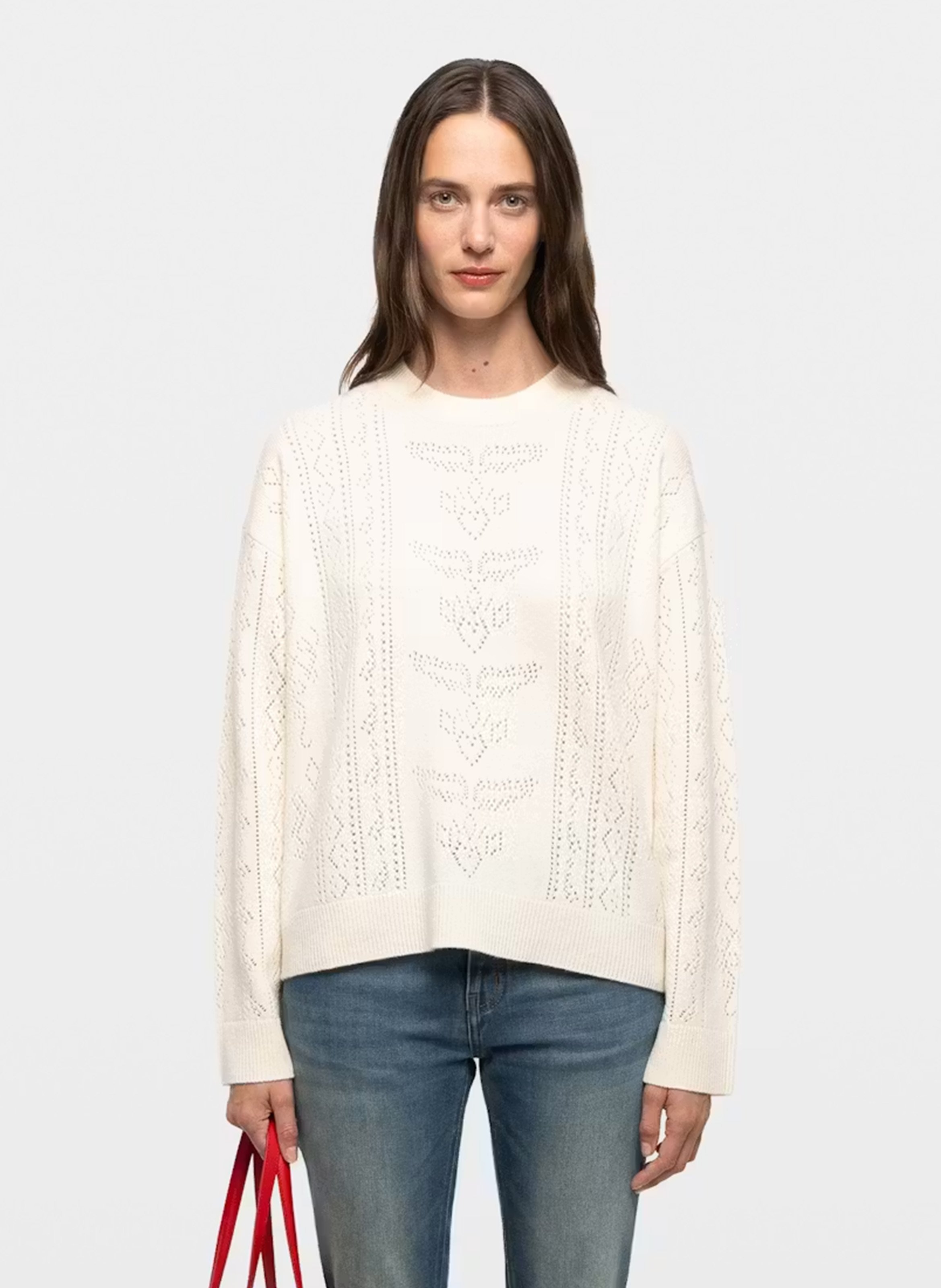 Oversized trui van wol en kasjmier ZADIG&VOLTAIRE Beige