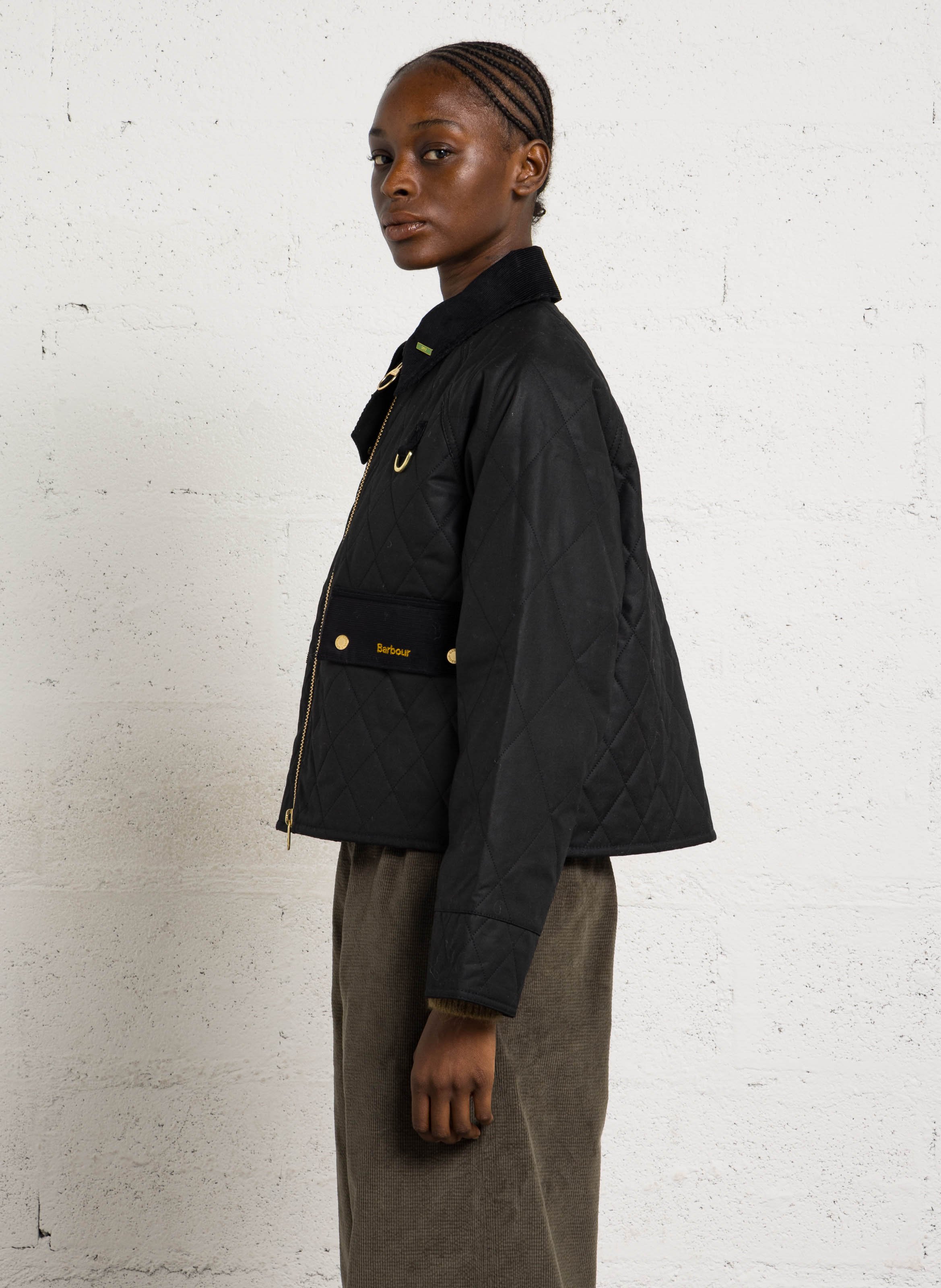 Steppjacke aus Baumwolle BARBOUR Schwarz