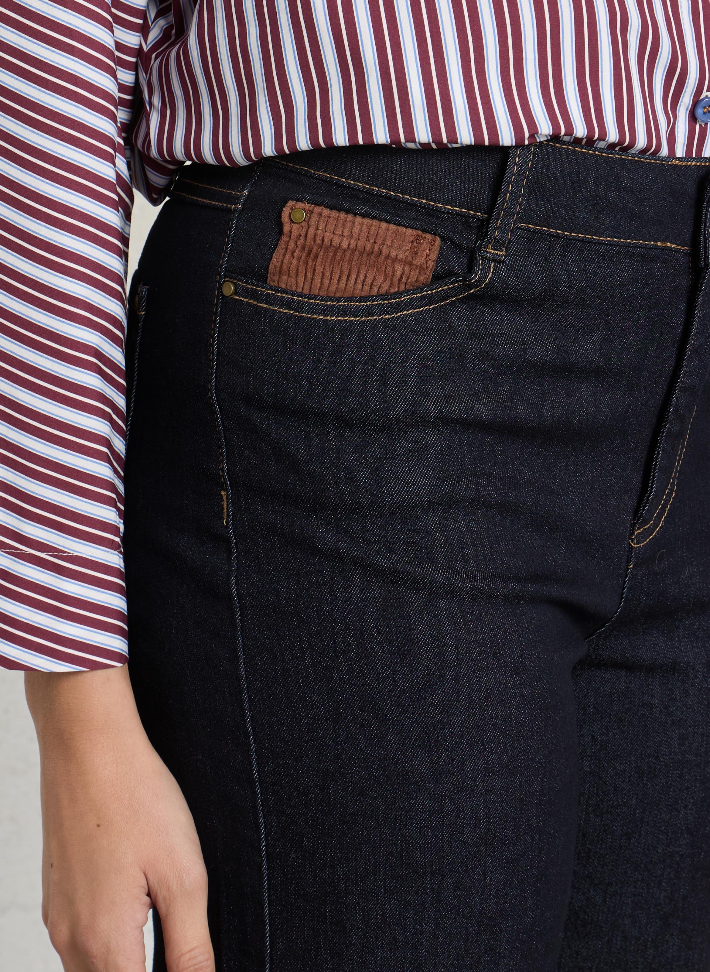 Weite Jeans aus Baumwolle MAISON 123 Blau