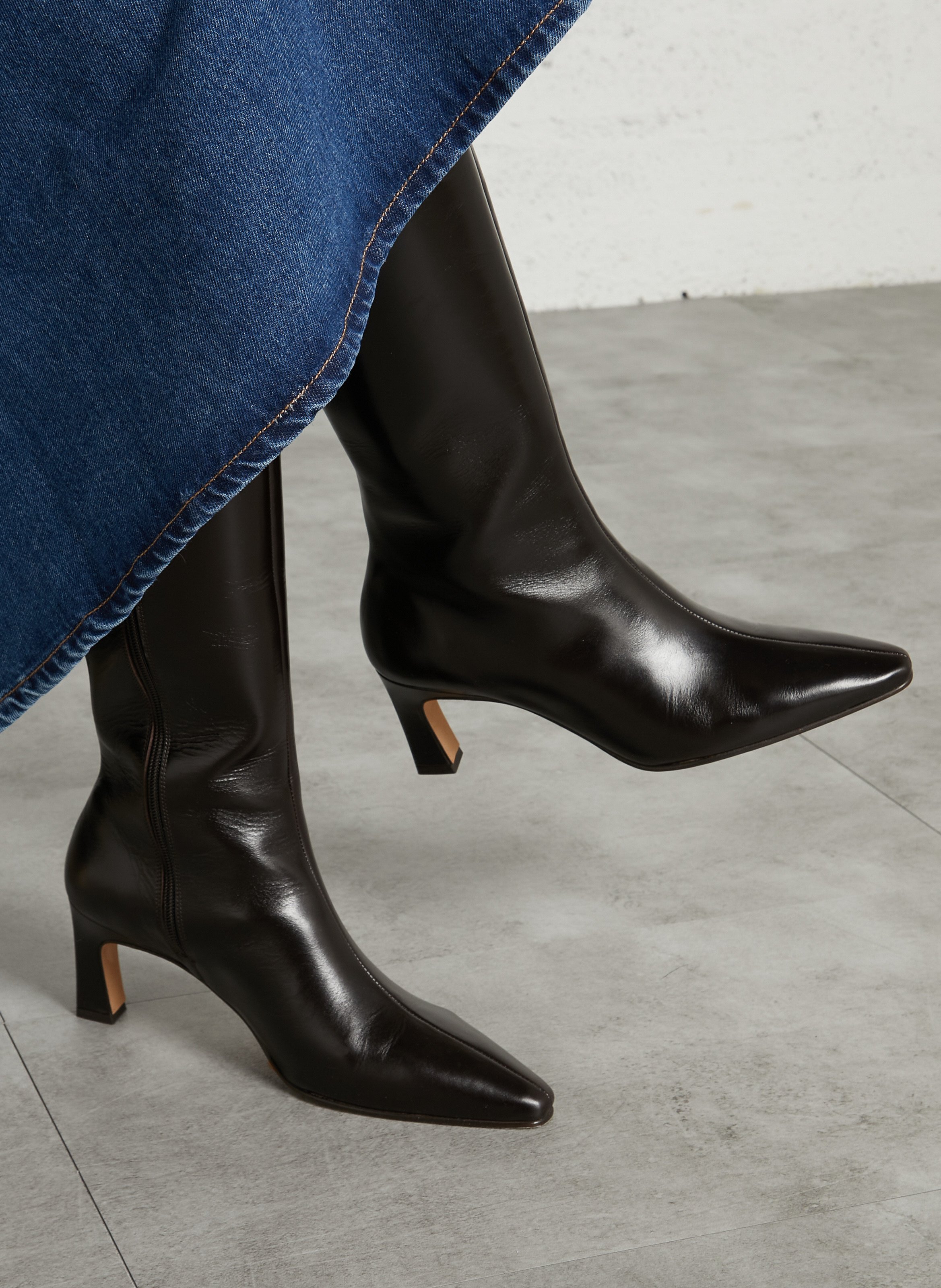 Bottes en cuir BOBBIES Marron
