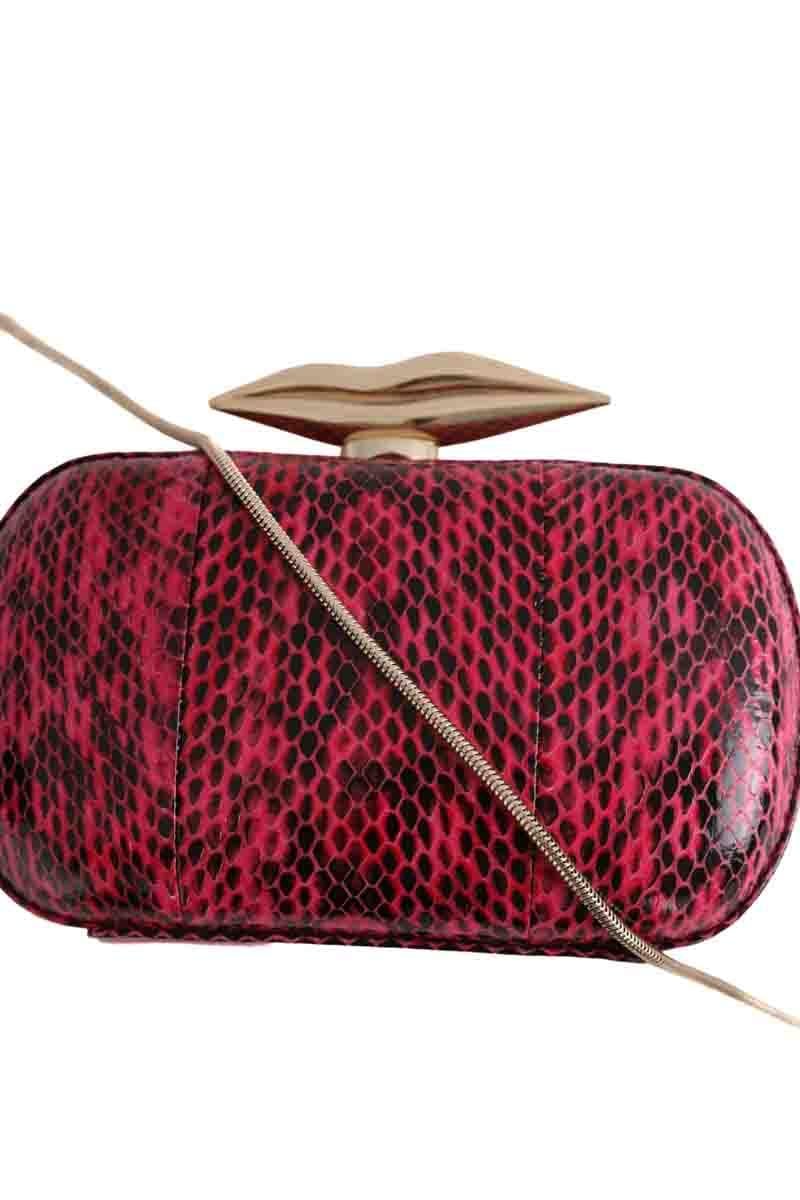 Pochette DIANE VON FURSTENBERG - Seconde Main Rose