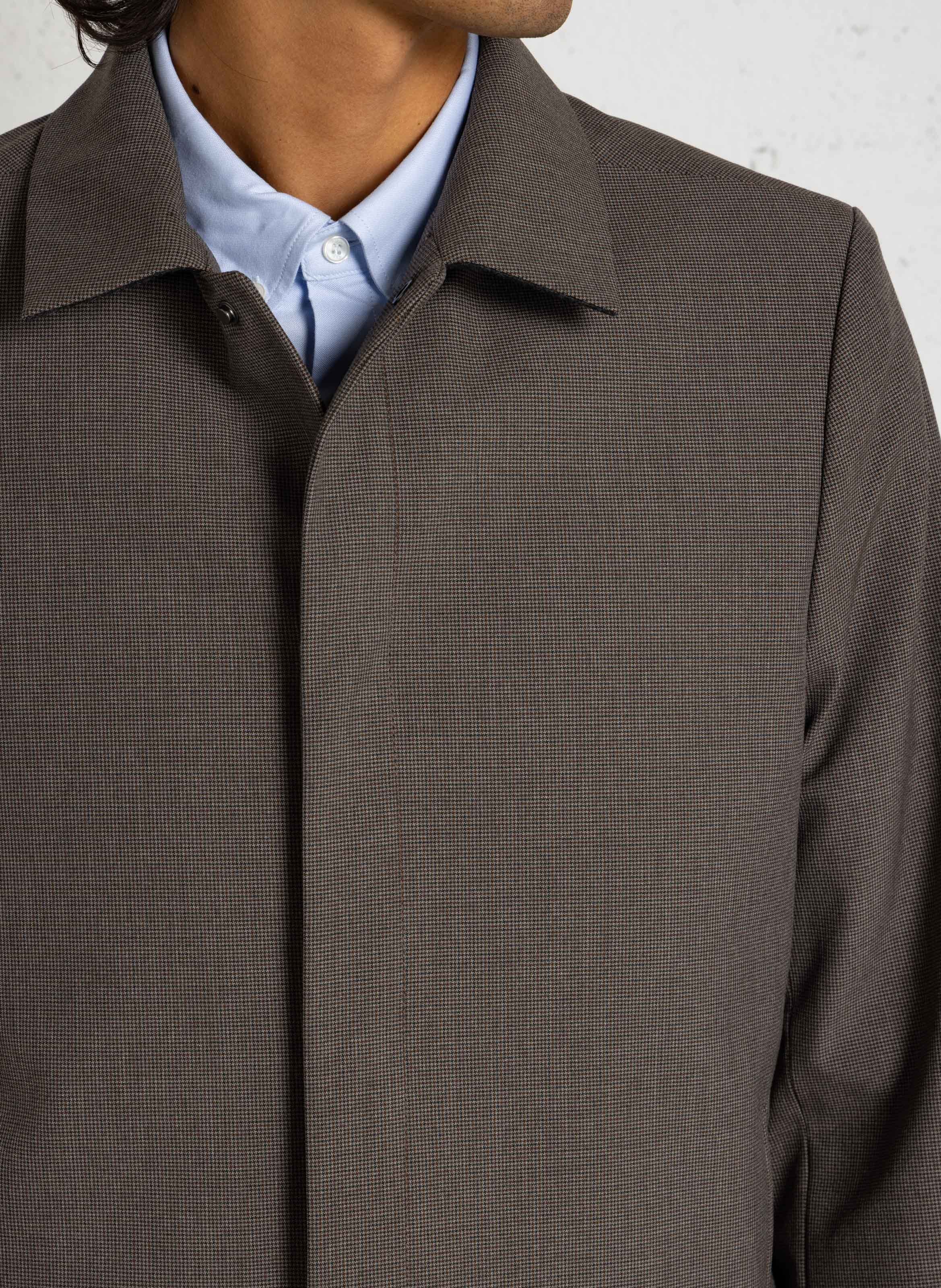 Wool Jacket IKKS Brown
