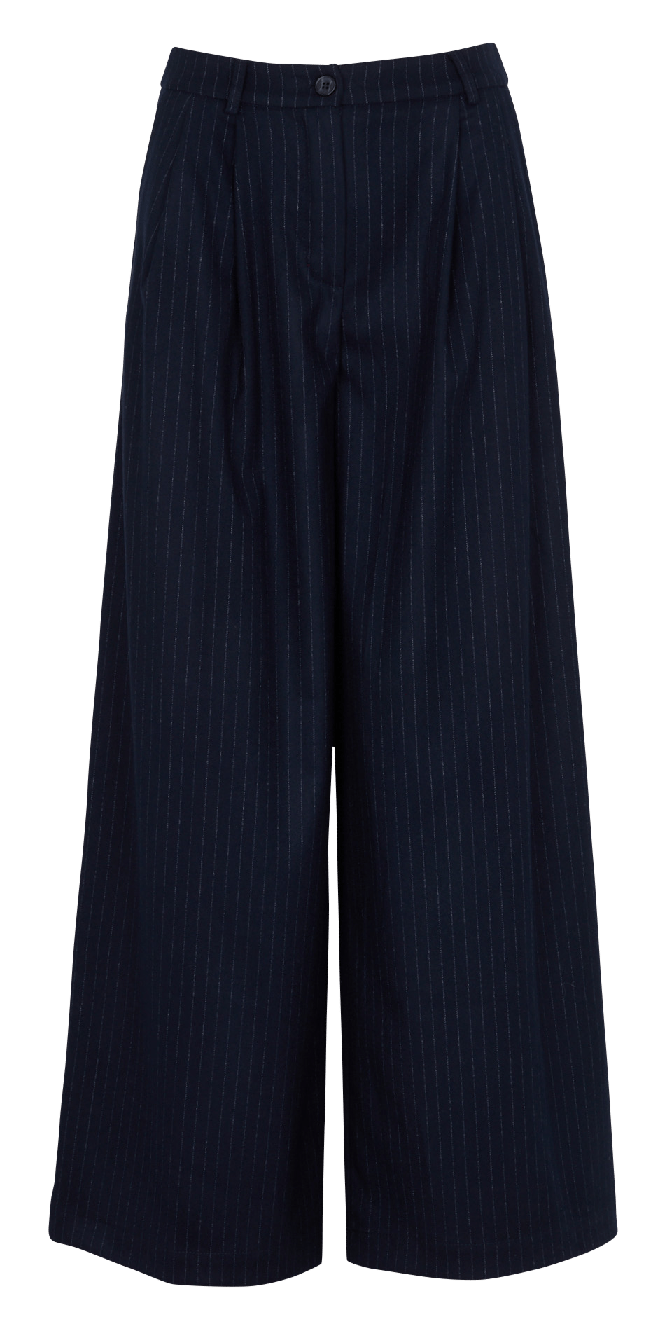 Pantalon large rayé LA FEE MARABOUTEE Bleu