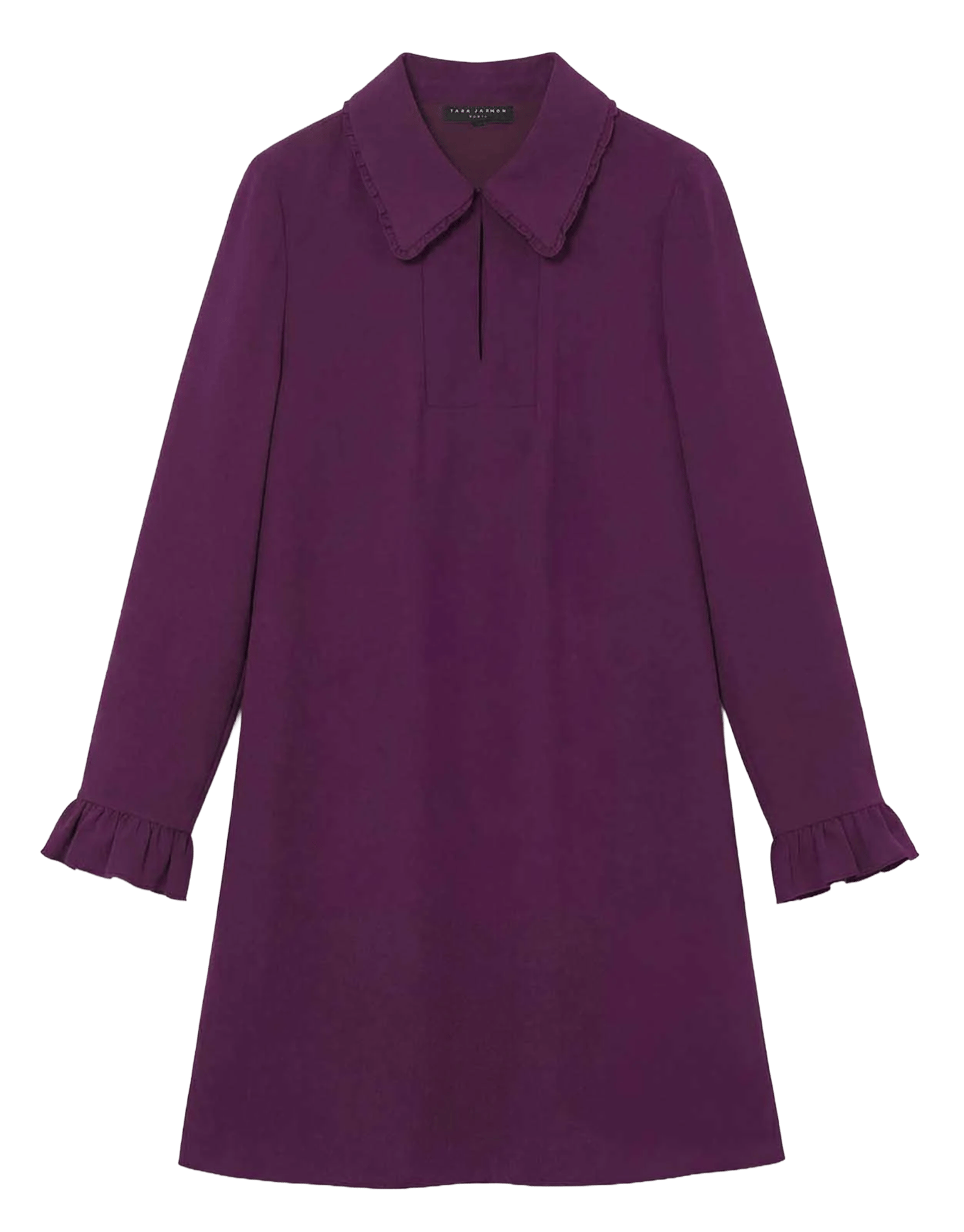 Robe courte ample col chemise | Violet TARA JARMON Femme