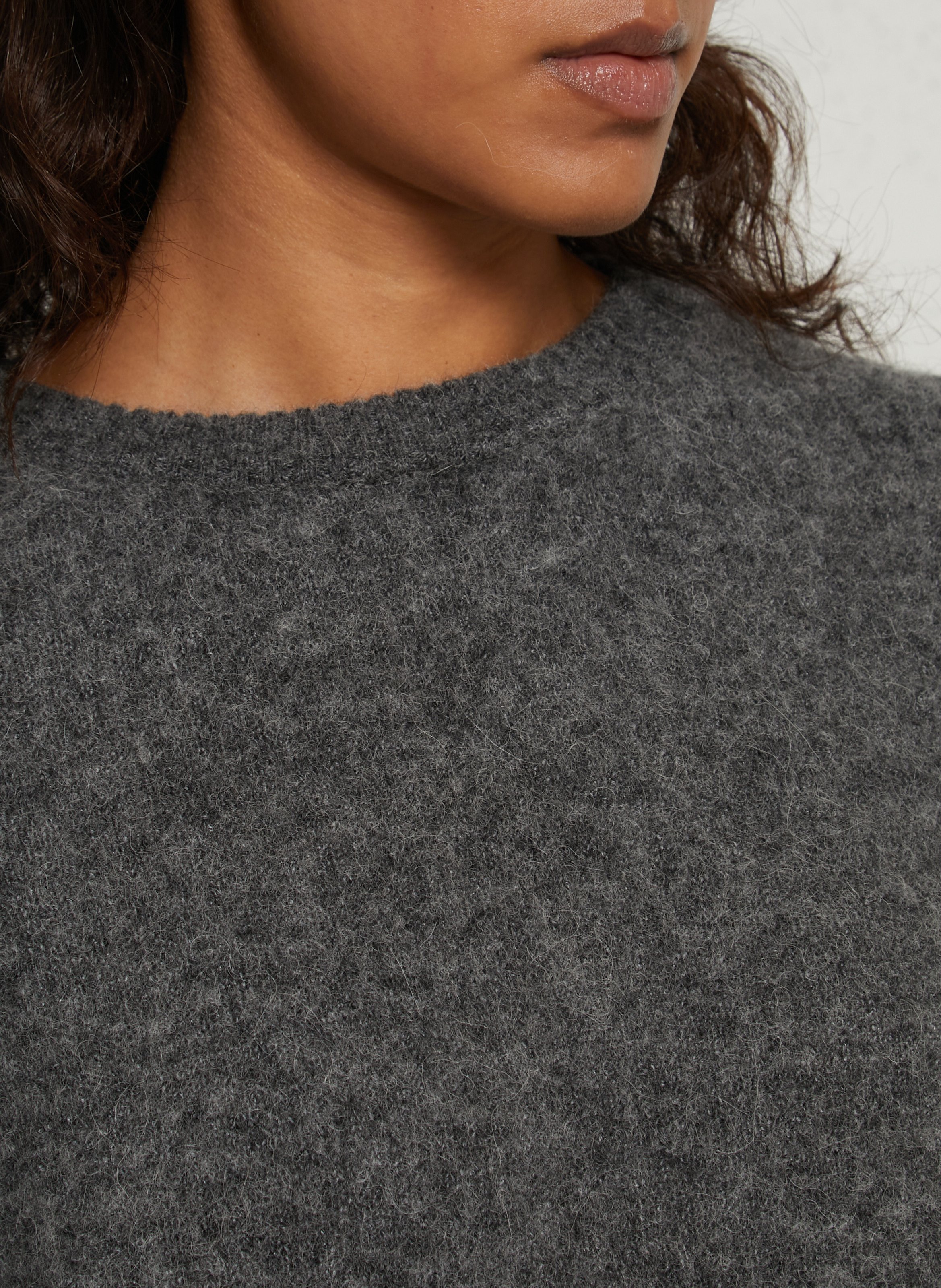 Oversize-Pullover AMERICAN VINTAGE Grau