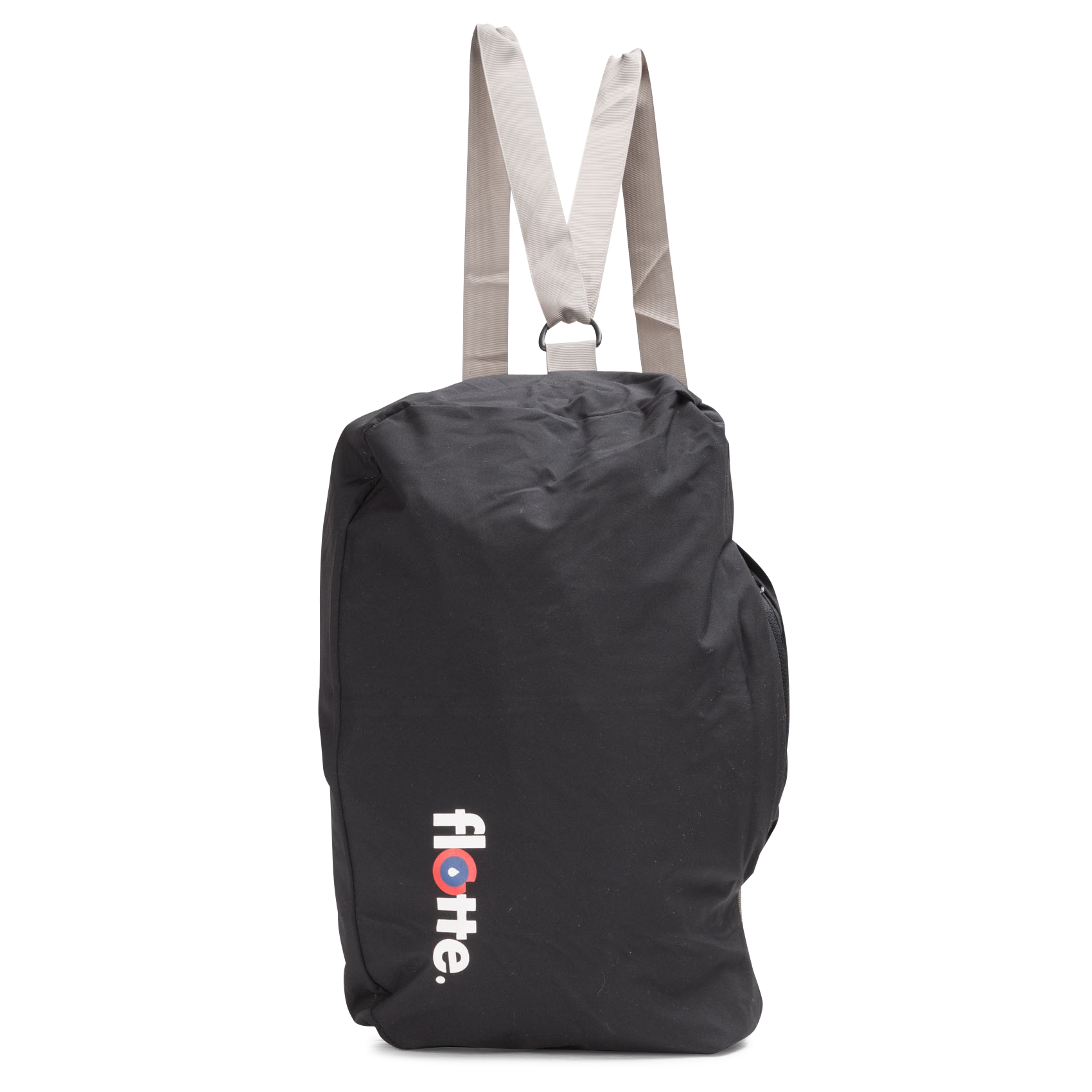 Long convertible hooded raincoat FLOTTE Black