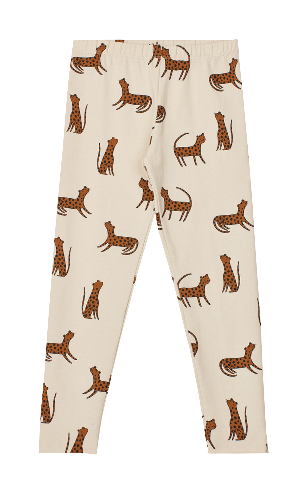 Leggings mit Print aus Bio-Baumwoll-Mix WeissLIEWOOD