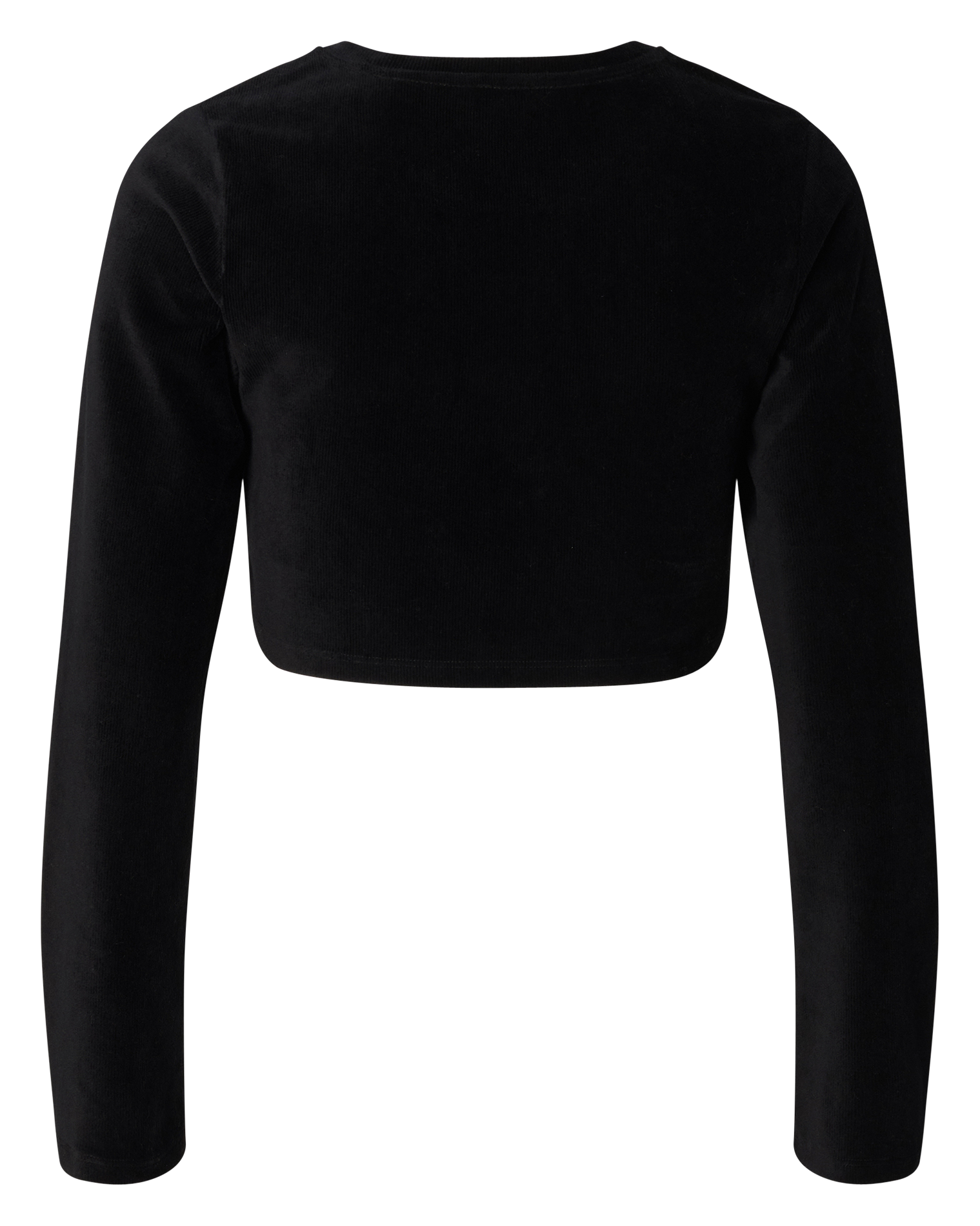 Kort borstvoedingsshirt van katoenmix NOPPIES Zwart