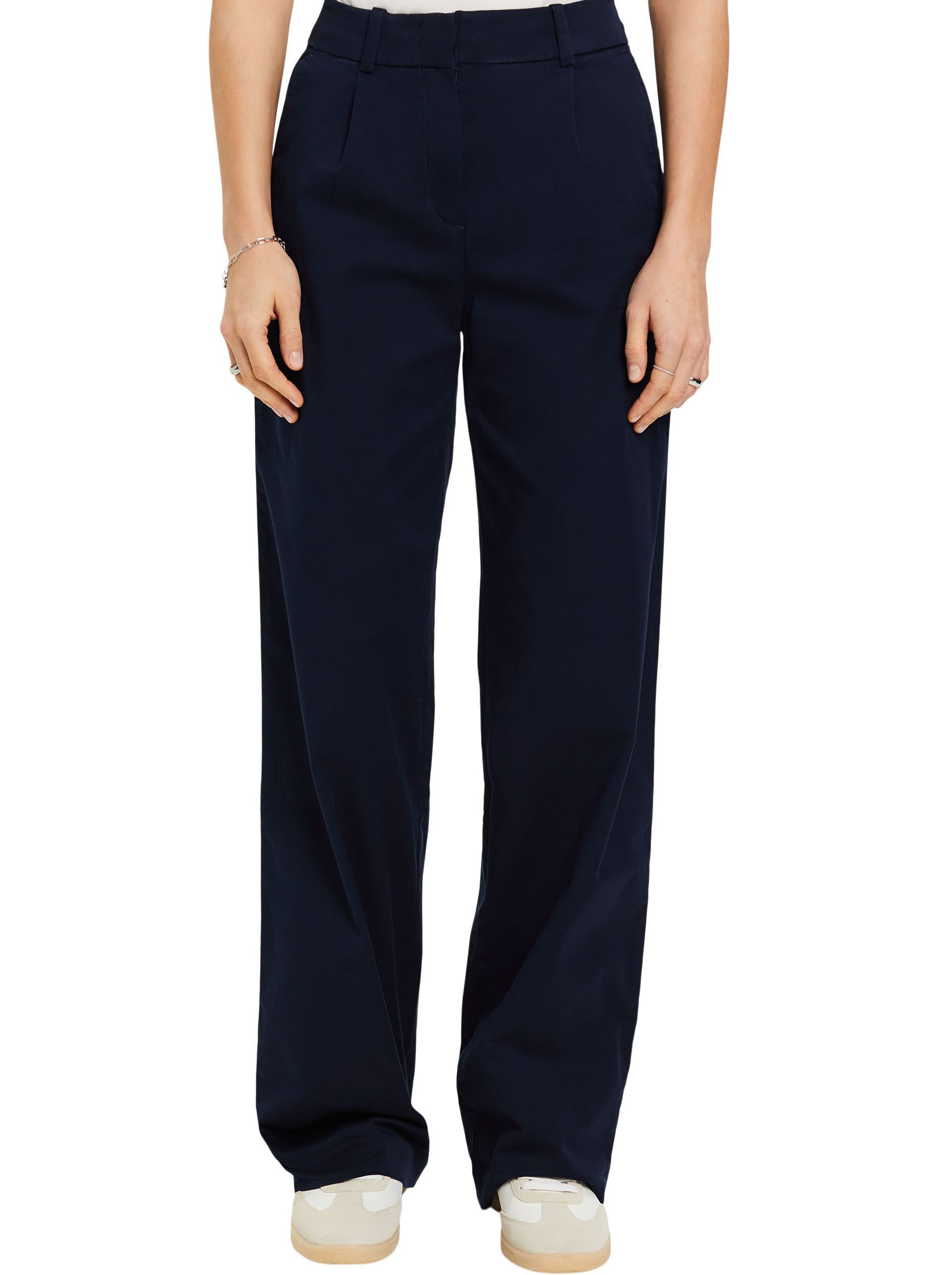 Pantalon ancho mujer online algodon