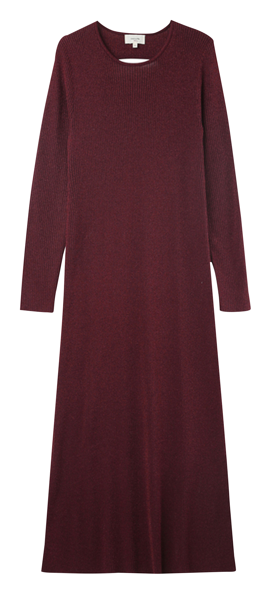 Robe longue en maille GRACE ET MILA Rouge