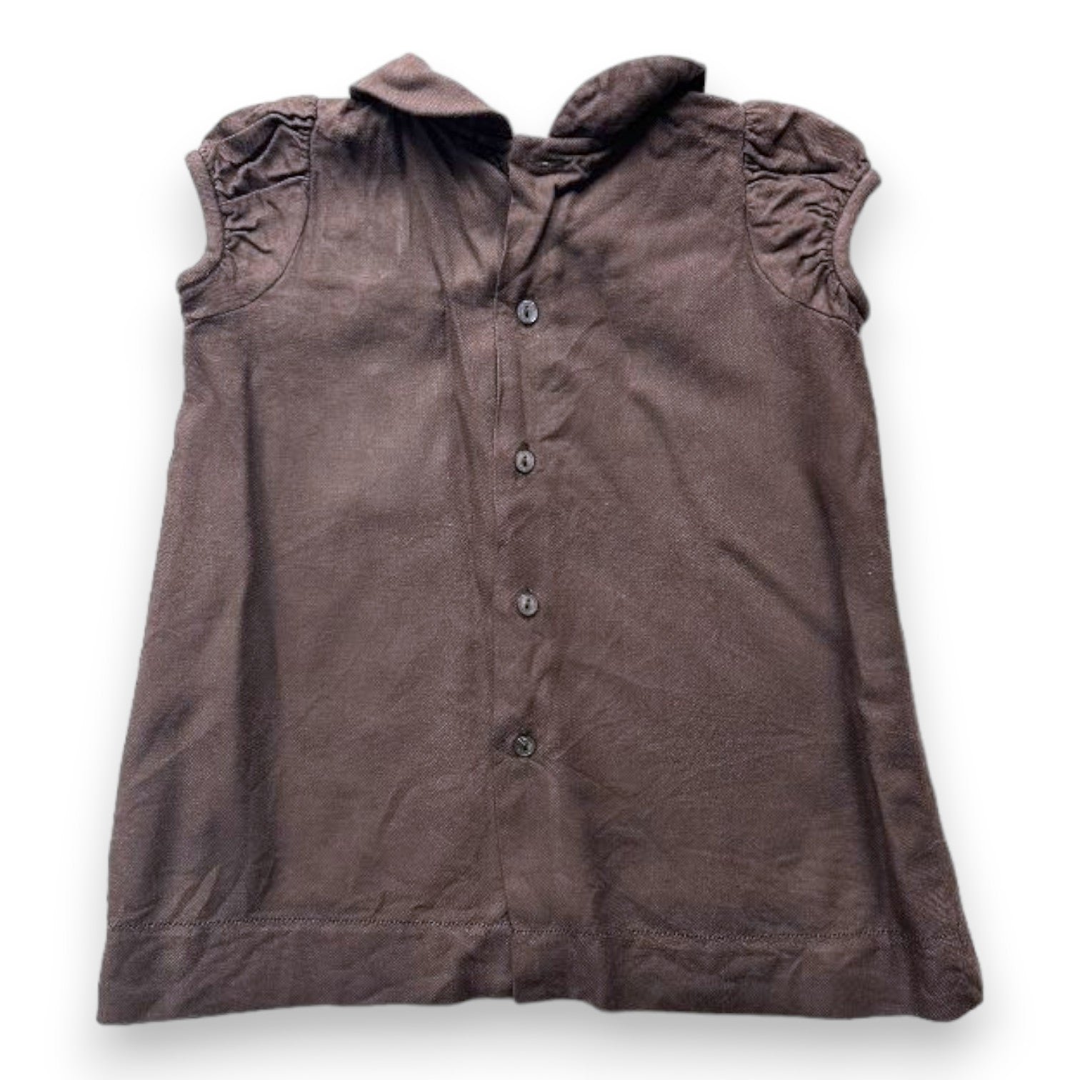 Brown Baby Dress - 6 months BONPOINT - Seconde Main Brown