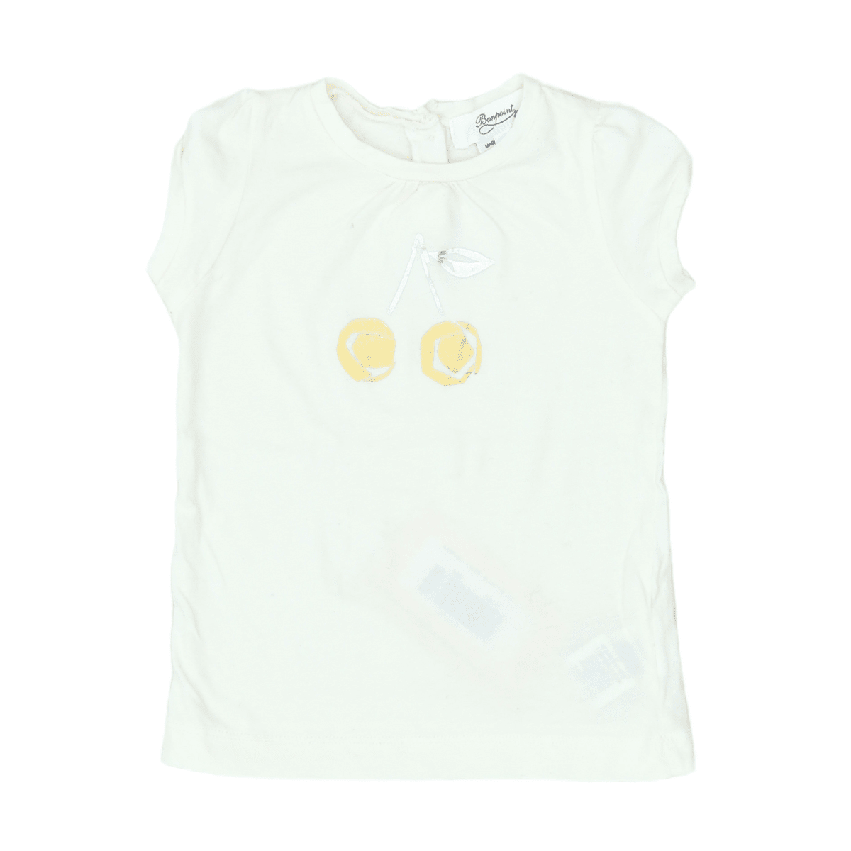 White baby T-shirt - 12 months BONPOINT - Seconde Main White