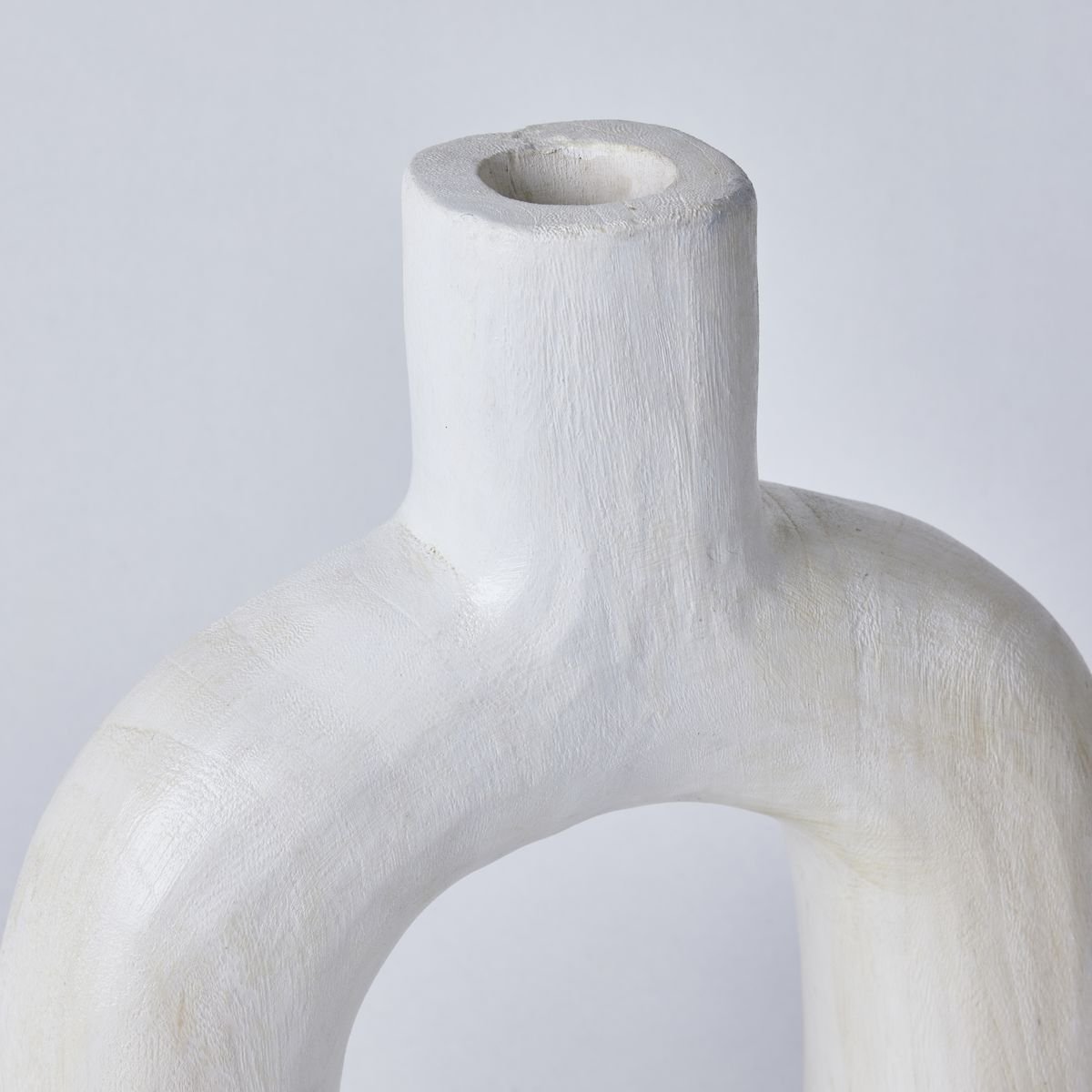 Vase pont en bois FACTORY Blanc