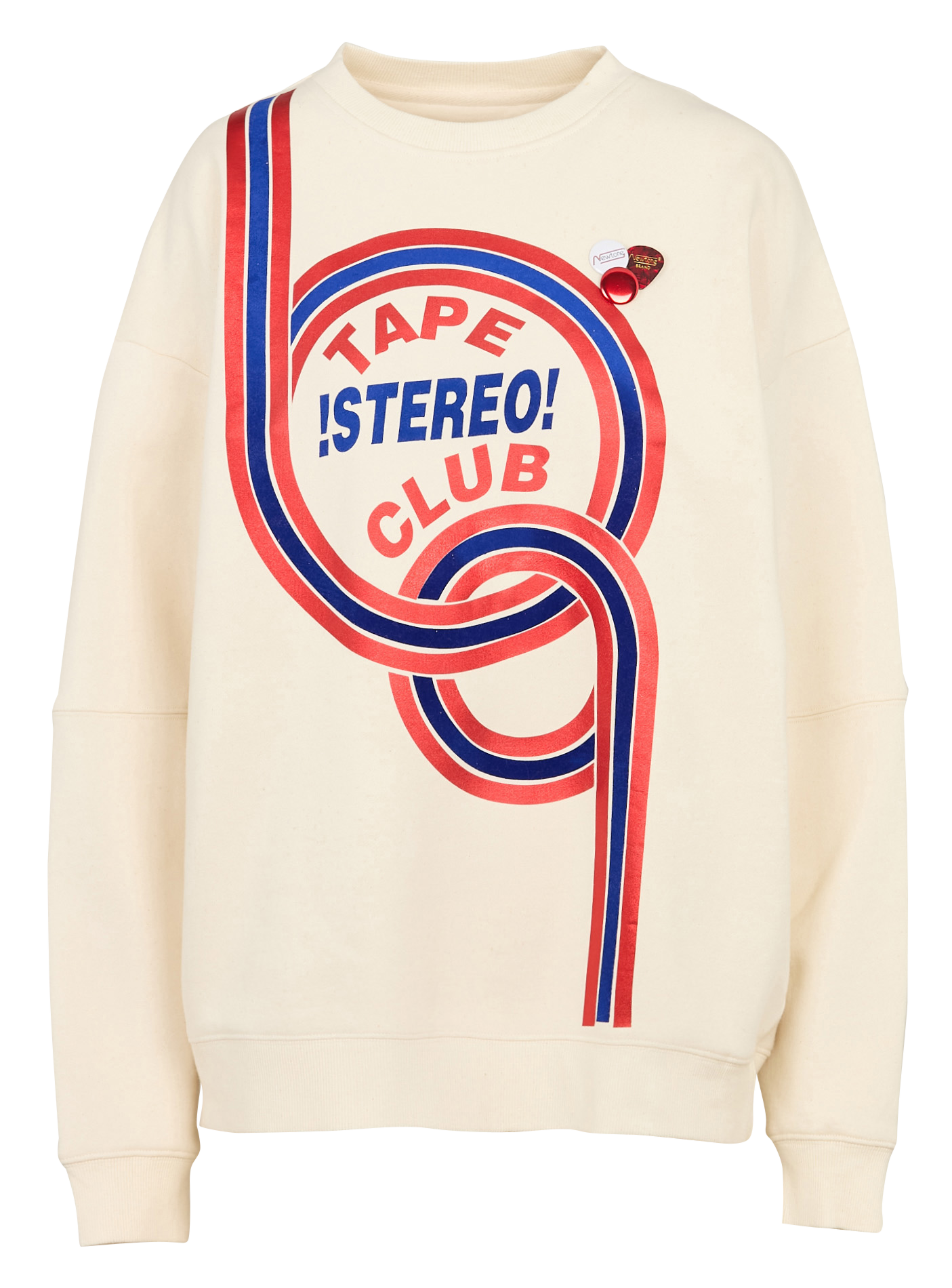 Sweat en coton mélangé NEWTONE Beige