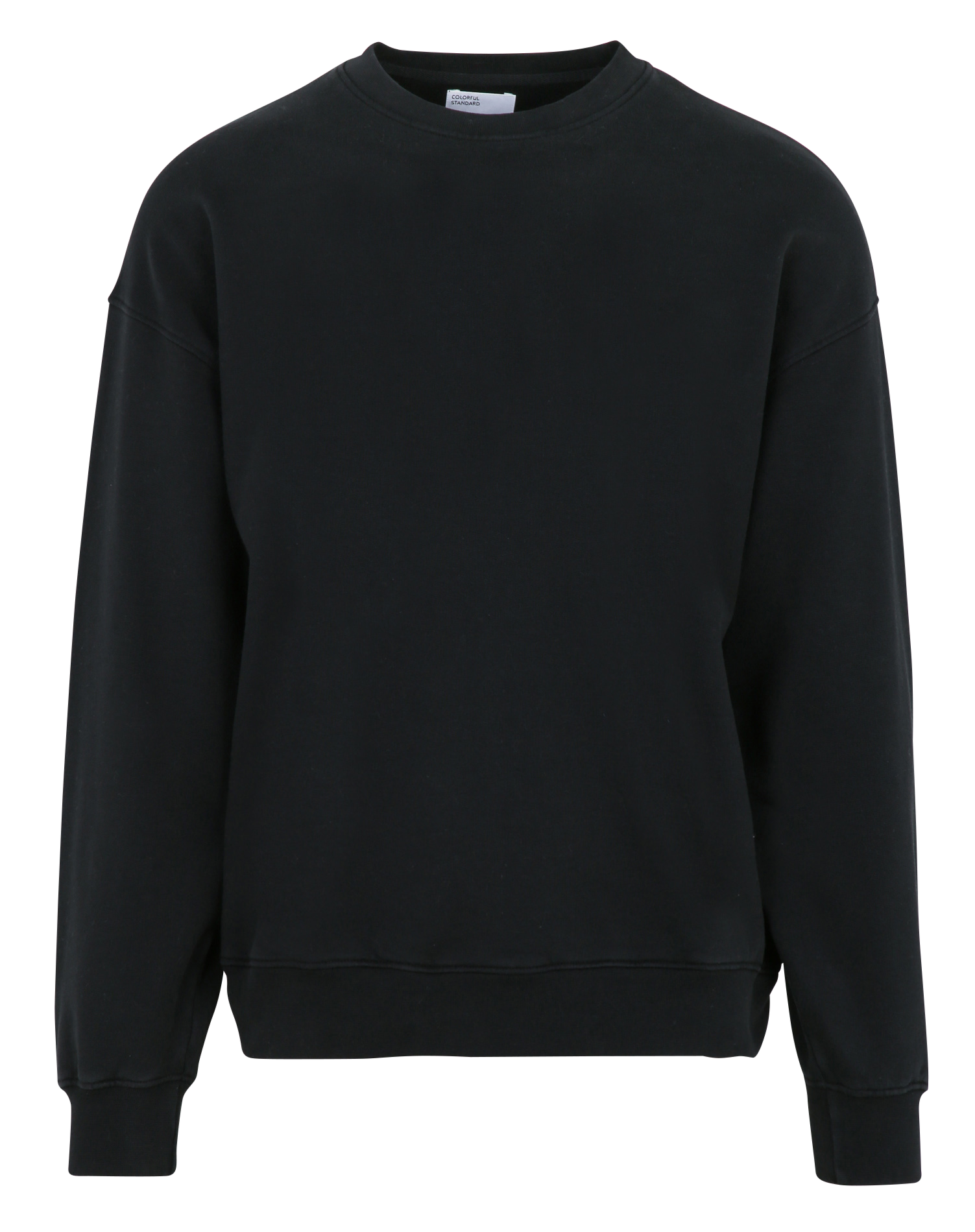 SWEATSHIRT COLORFUL STANDARD Schwarz