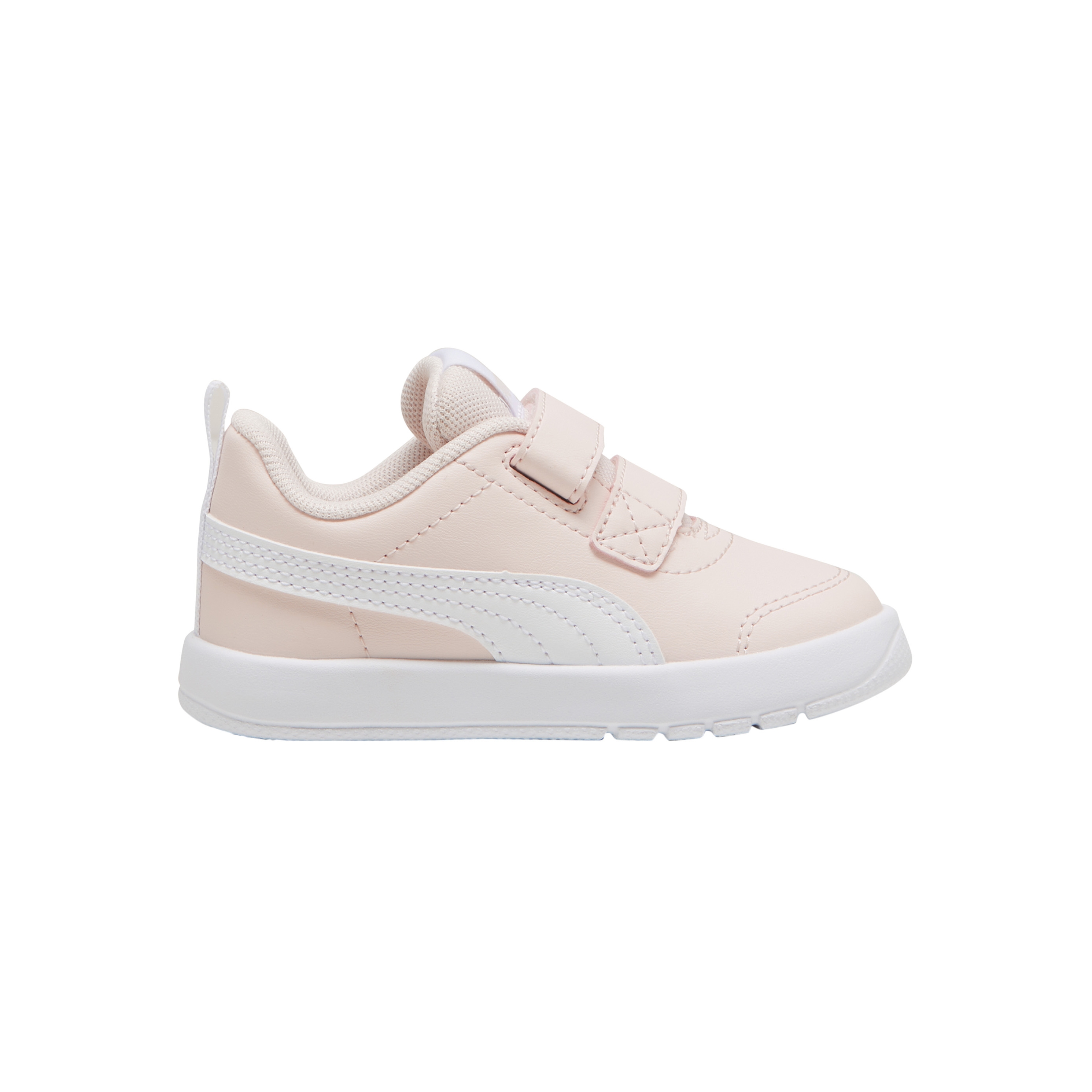 Low children's sneaker with Velcro straps Courtflex v3 v inf PUMA Pink