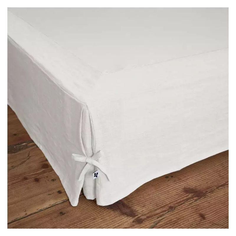 Cache-sommier en gaze de coton L'EFFET PAPILLON