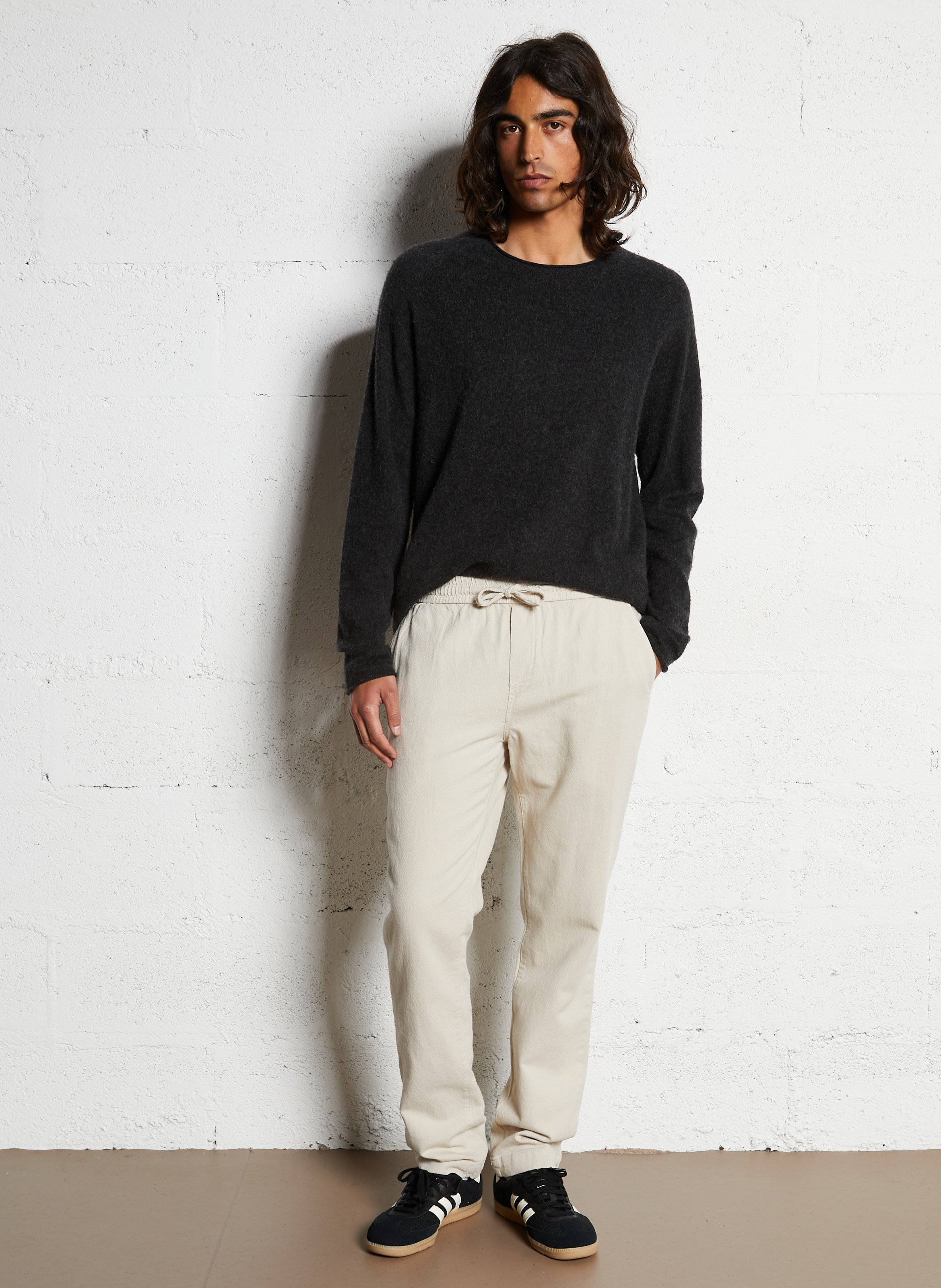 Bobhoedje - katoenblend FAGUO Beige