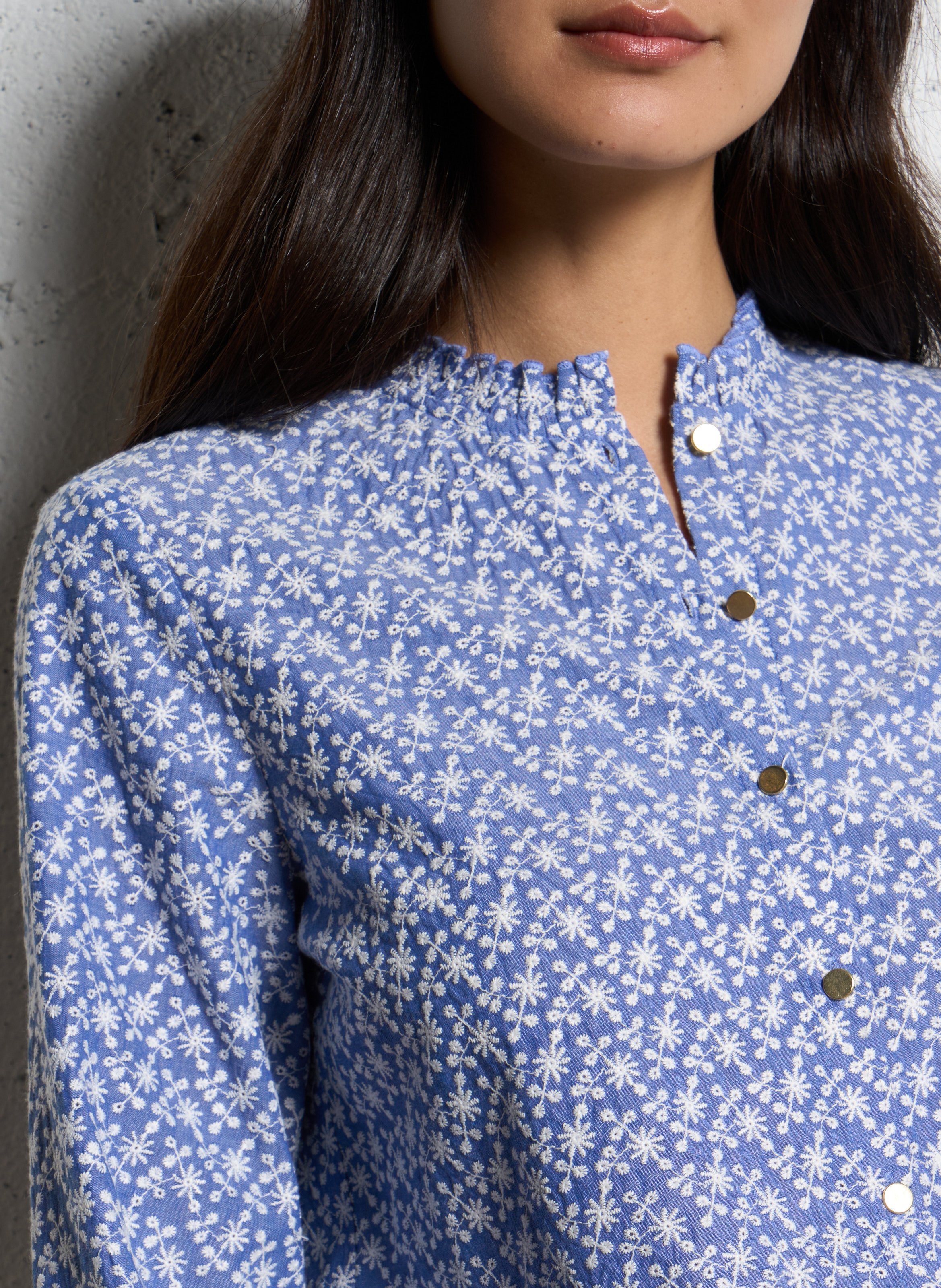 Colonel plain shirt I CODE Blue