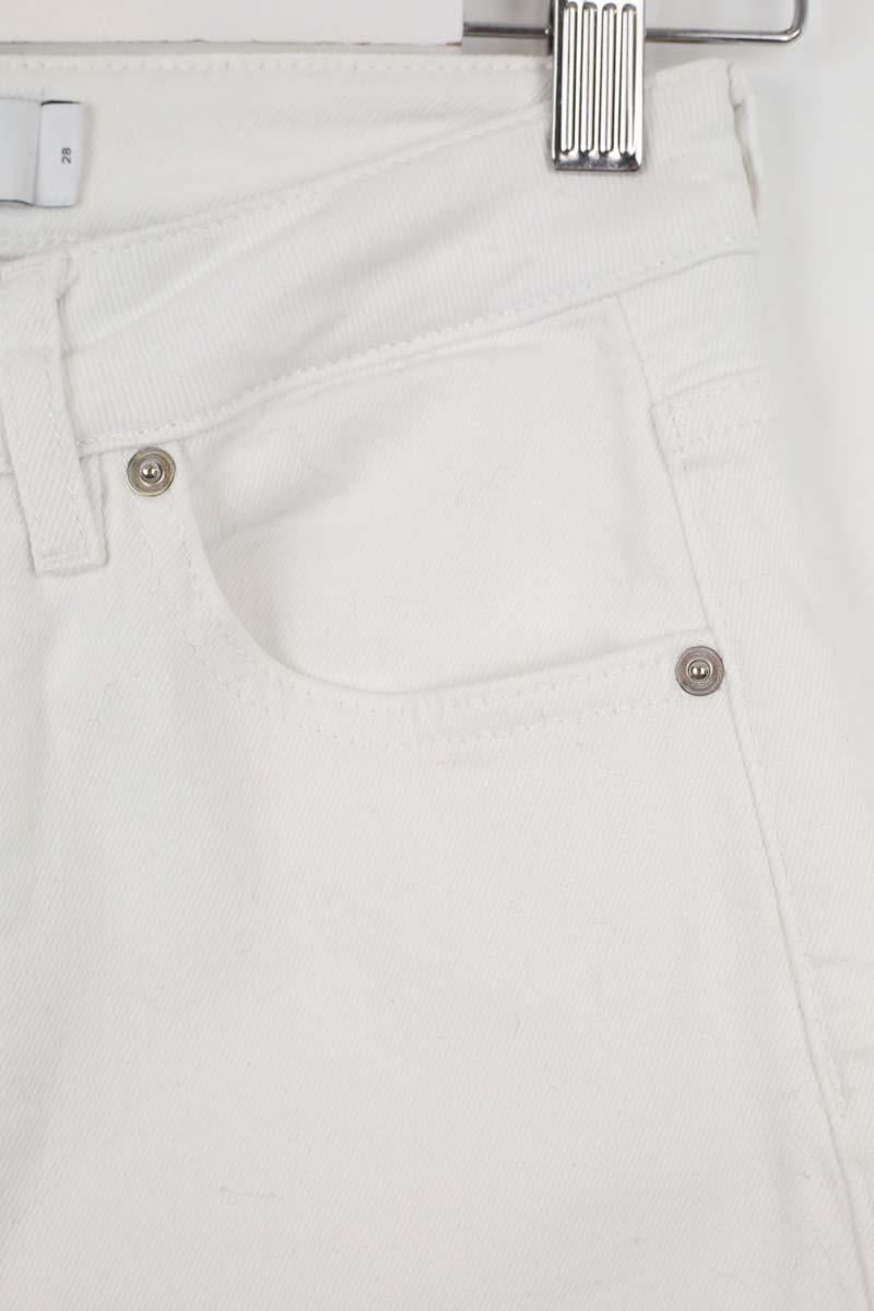 Cotton skinny jeans IRO - Seconde Main White