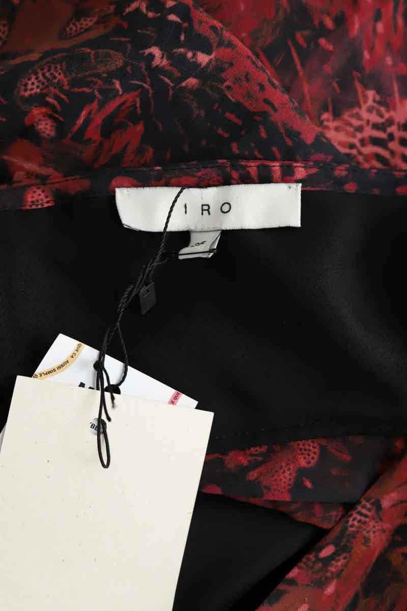 Burgundy dress IRO - Seconde Main Red