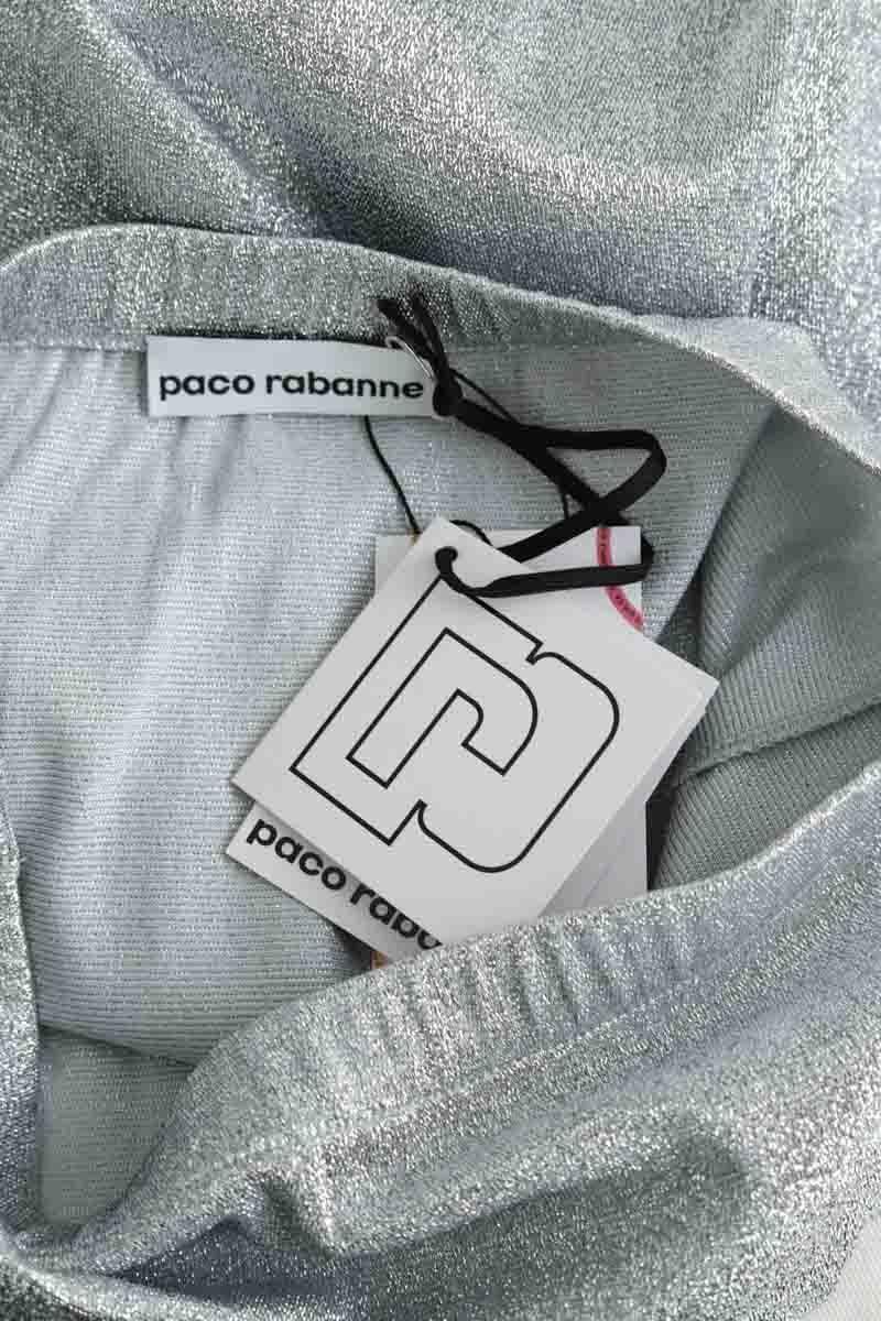 Silver skirt PACO RABANNE - Seconde Main Silver