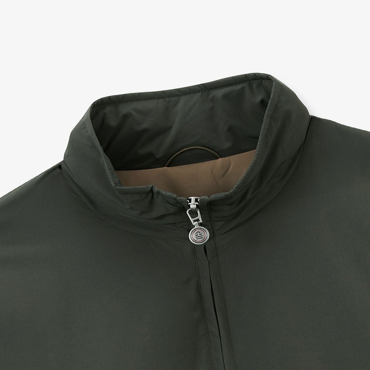 Contrasting lining jacket SERGE BLANCO Green