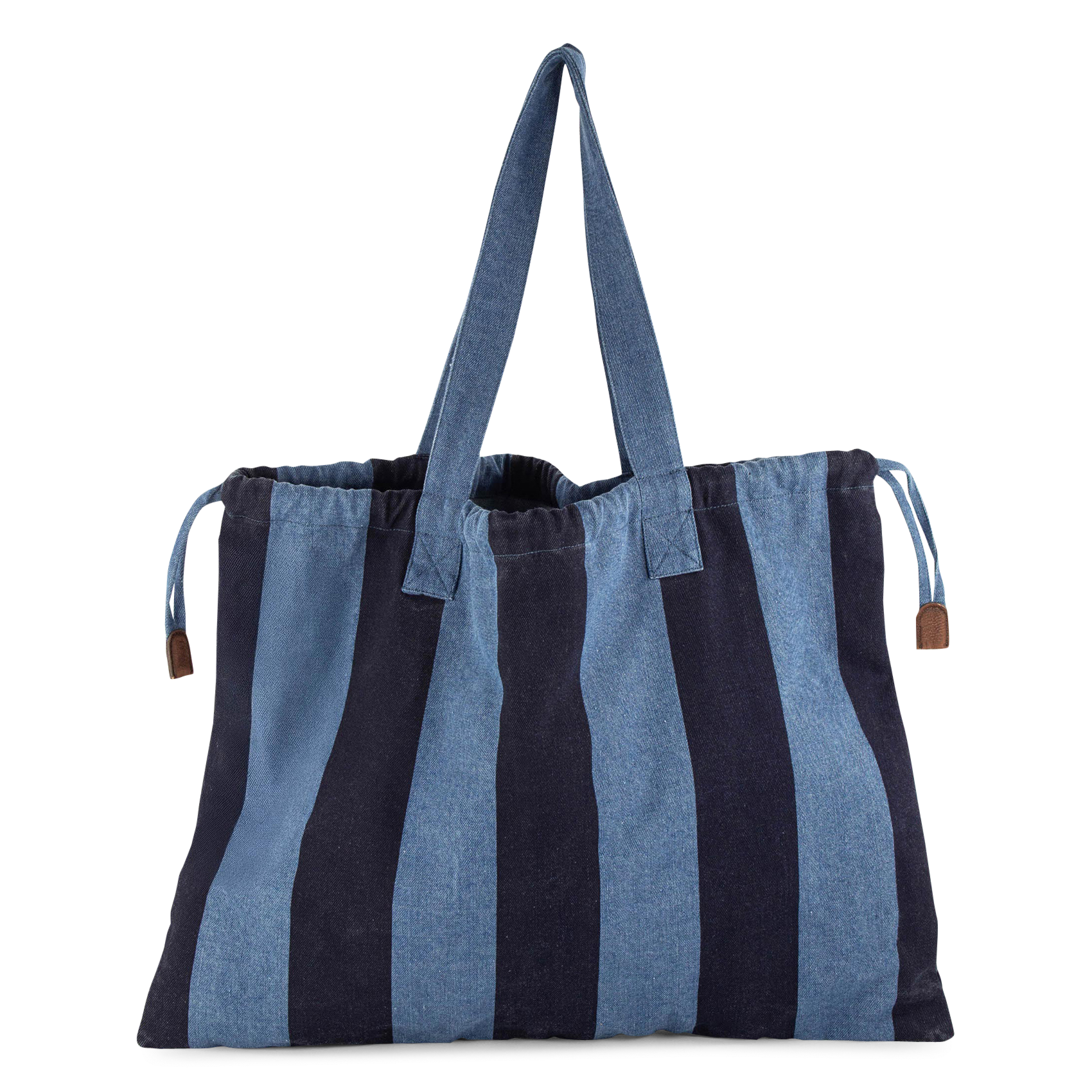 Bolso al hombro de algodón SESSUN Azul